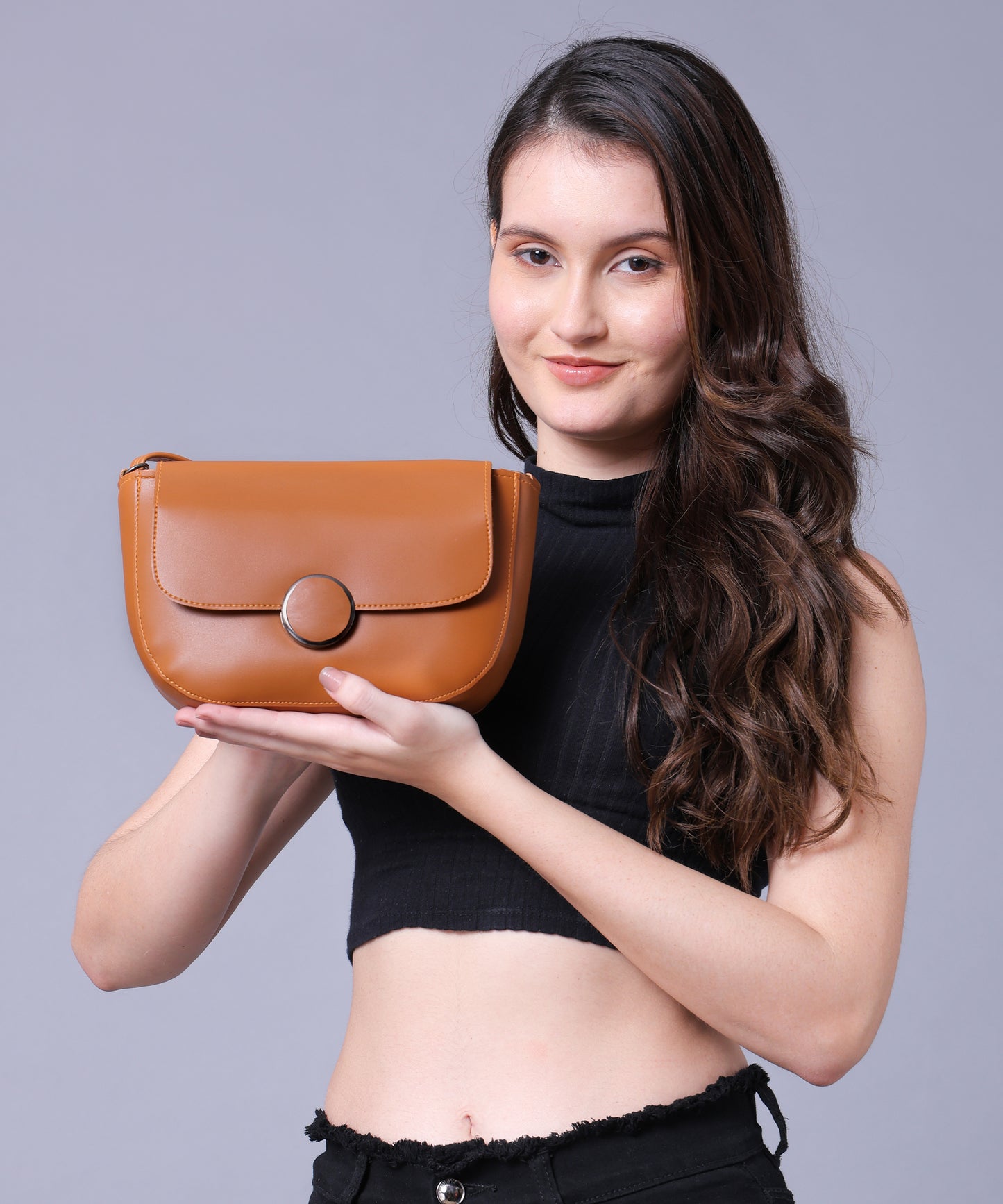 BATUTA Women's Girls Cross Body Sling Bag with Height Adjustable Belt