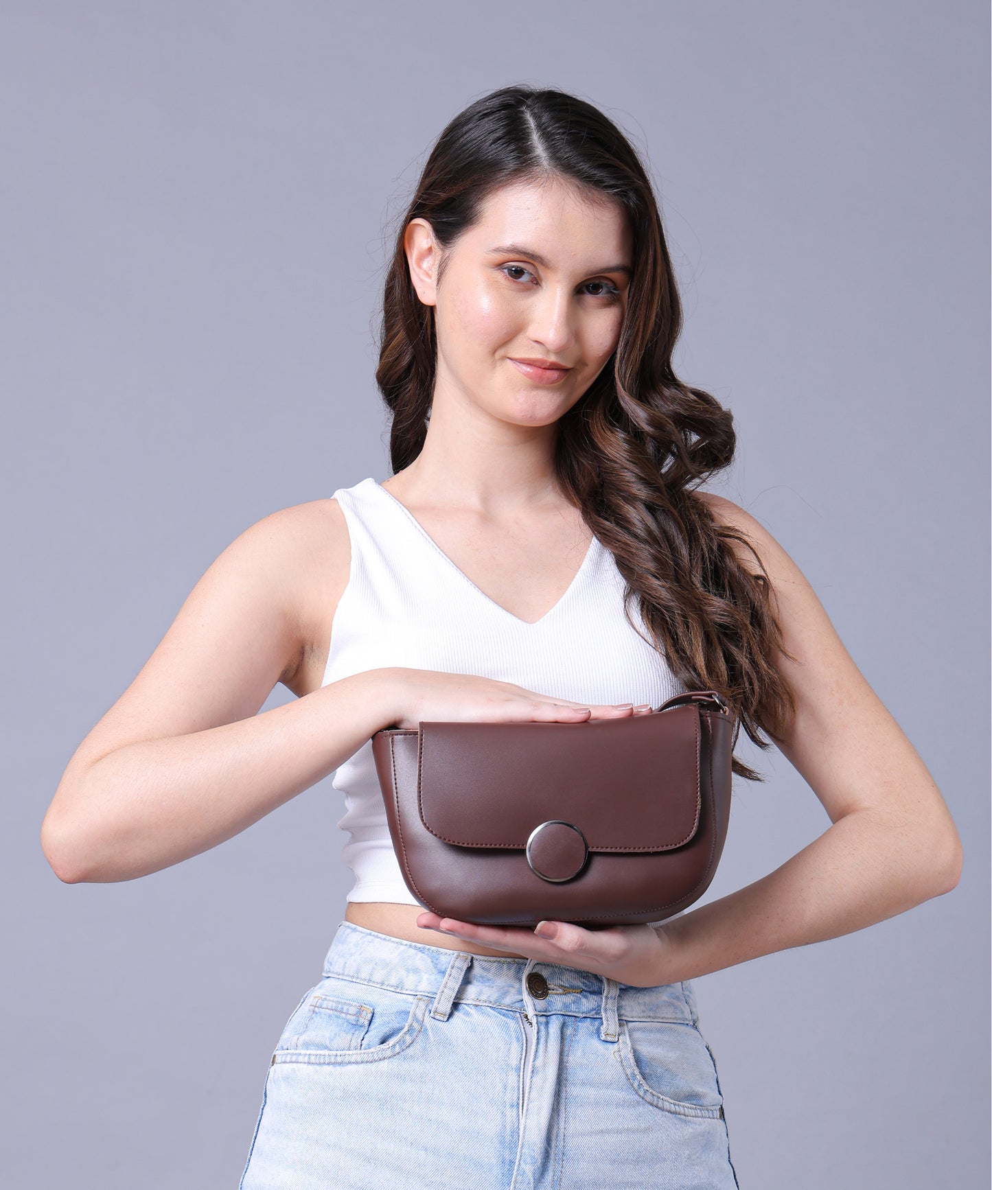 BATUTA Women's Girls Cross Body Sling Bag with Height Adjustable Belt