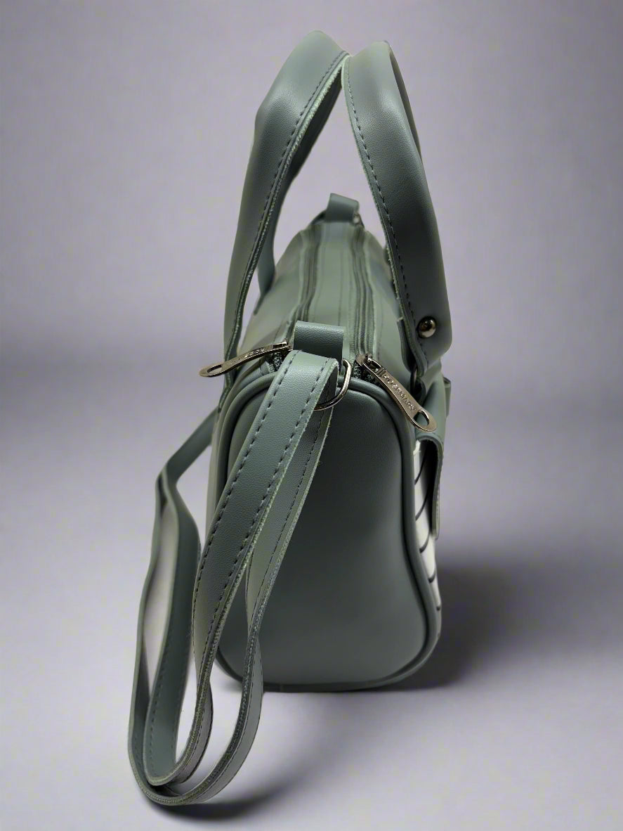 Women's Girls Quilted Cross Body Sling Bag with Height Adjustable Belt
