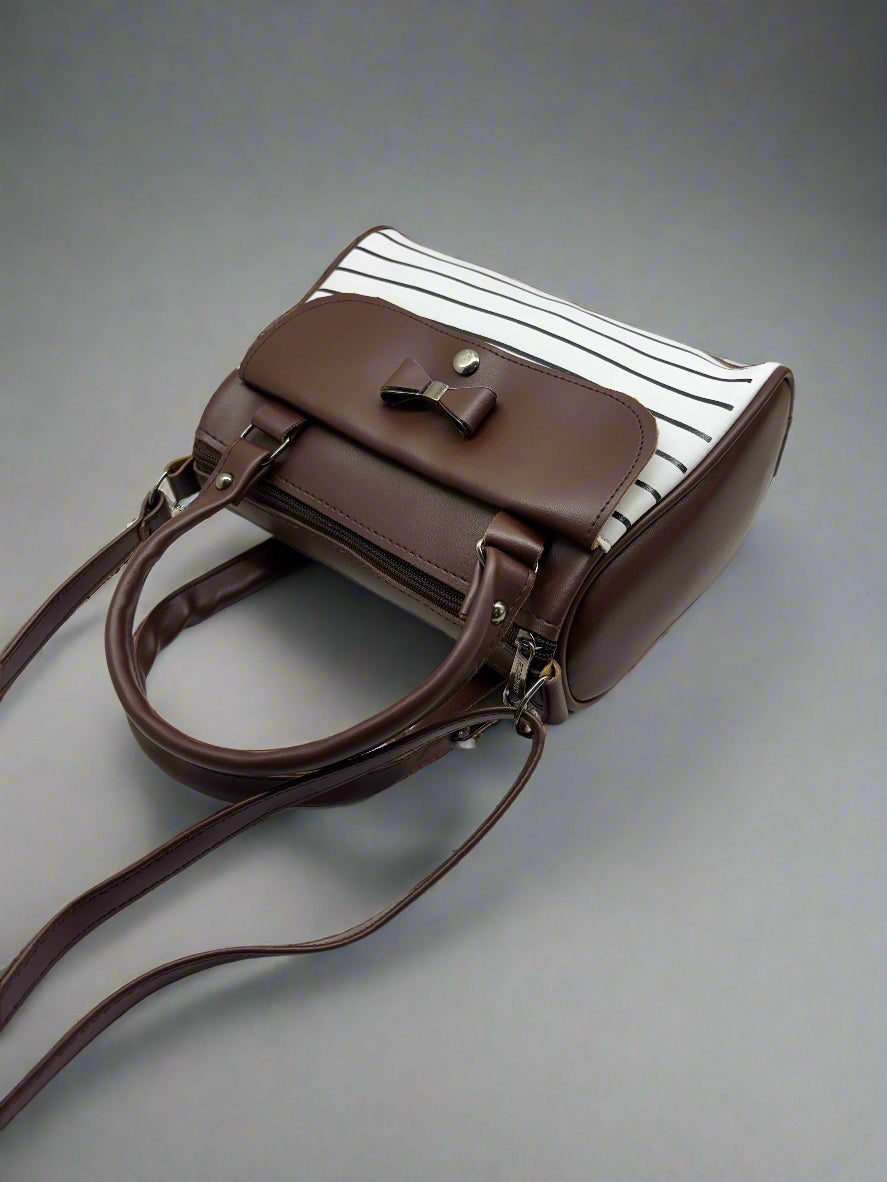 Women's Girls Quilted Cross Body Sling Bag with Height Adjustable Belt