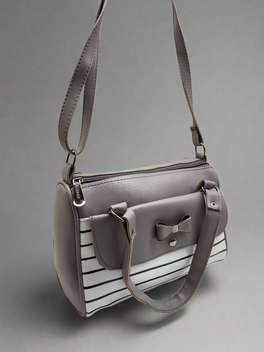 Women's Girls Quilted Cross Body Sling Bag with Height Adjustable Belt