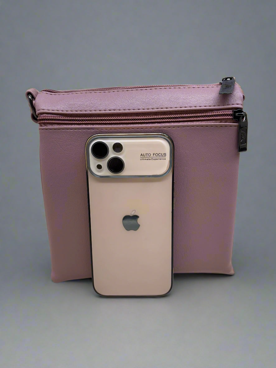 Multi pocket cross body bag for women
