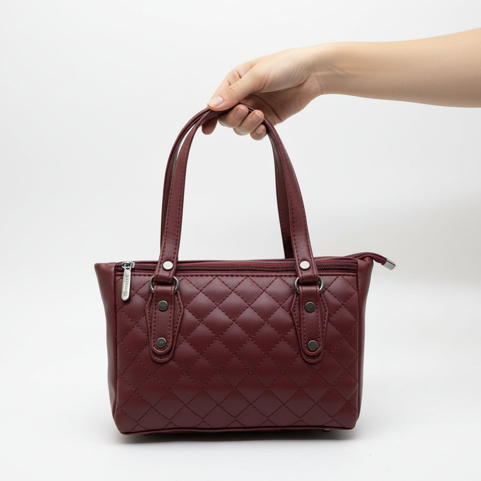 BATUTA HUB Small Hand Bag for Women, PU Leather, Stylish and Lightweight, Top Hand Held Bag