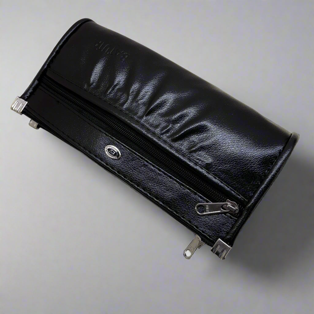 Multiple Pocket Artificial Leather Clutch for Women