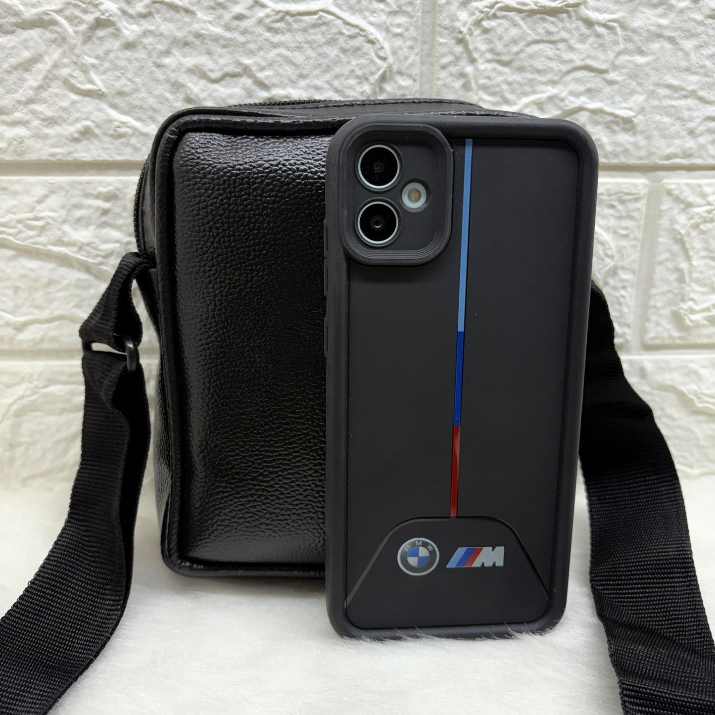 Men's and Women's Sling Bag | Crossbody Shoulder Bag for Travel & Office | Vegan Leather Bag with Adjustable Strap