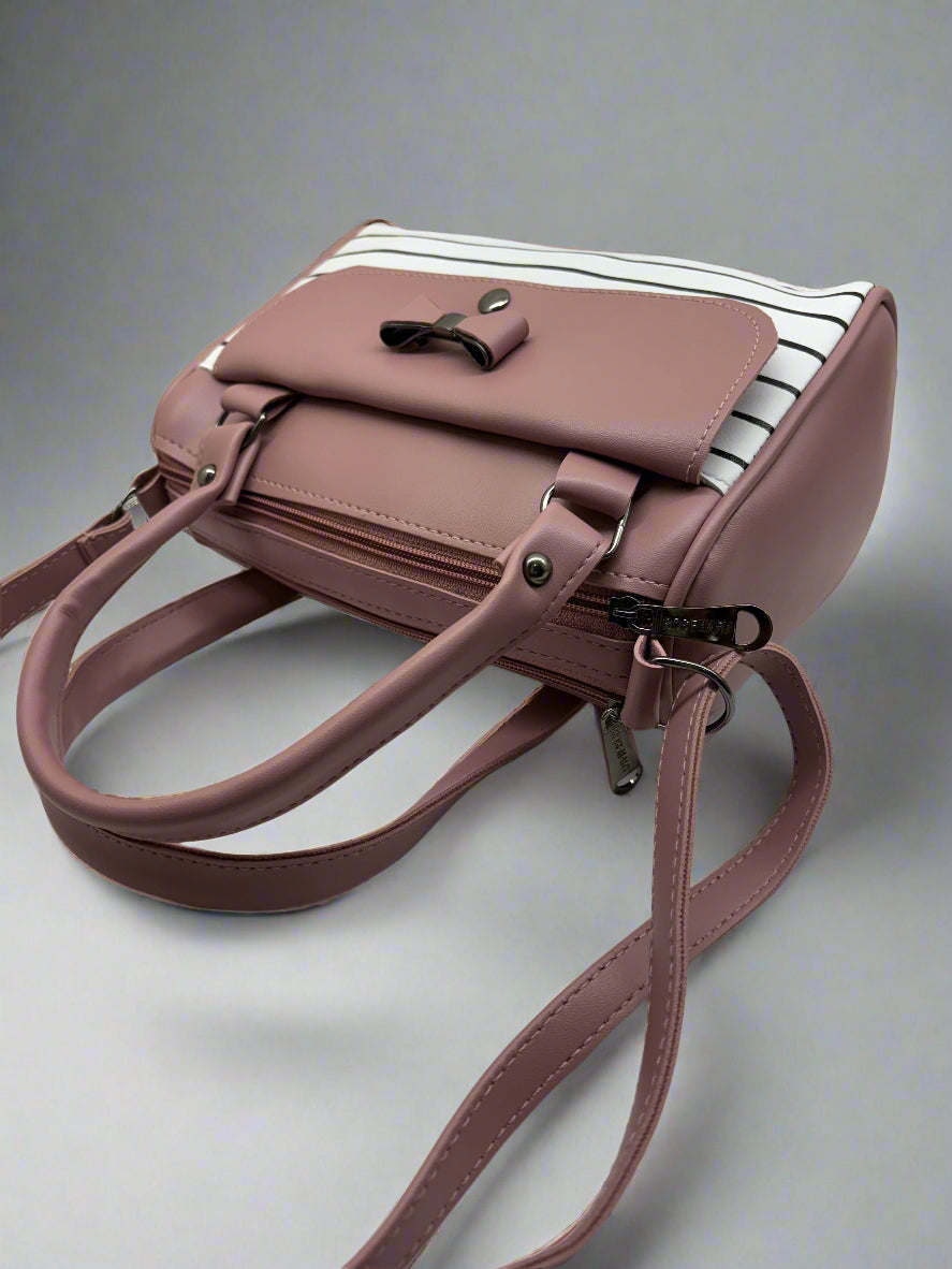 Women's Girls Quilted Cross Body Sling Bag with Height Adjustable Belt