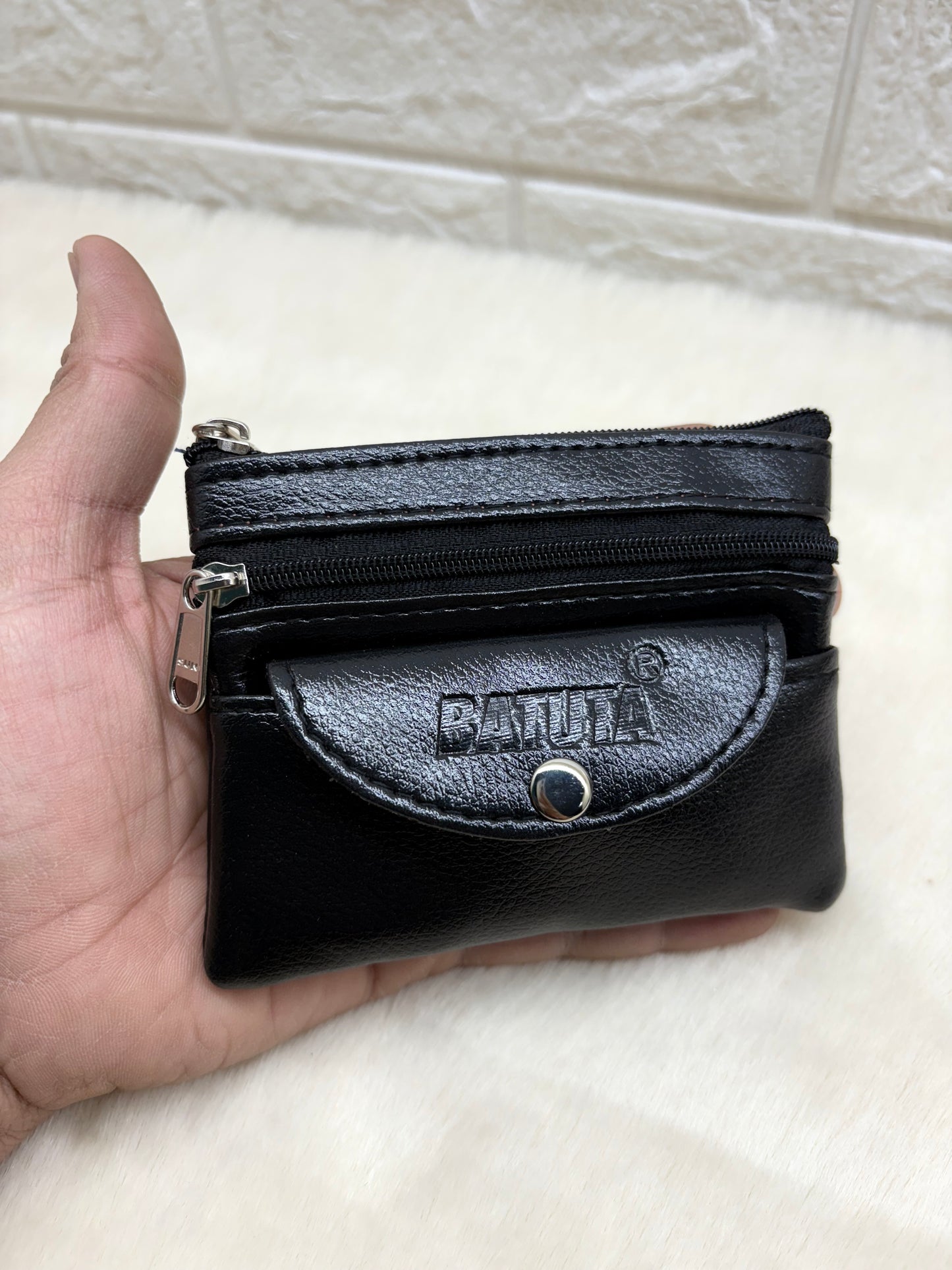 BATUTA Coin Purse Artificial Leather Organiser Card Holder Pouch Case Wallets Blouse Purse for Women and Girls