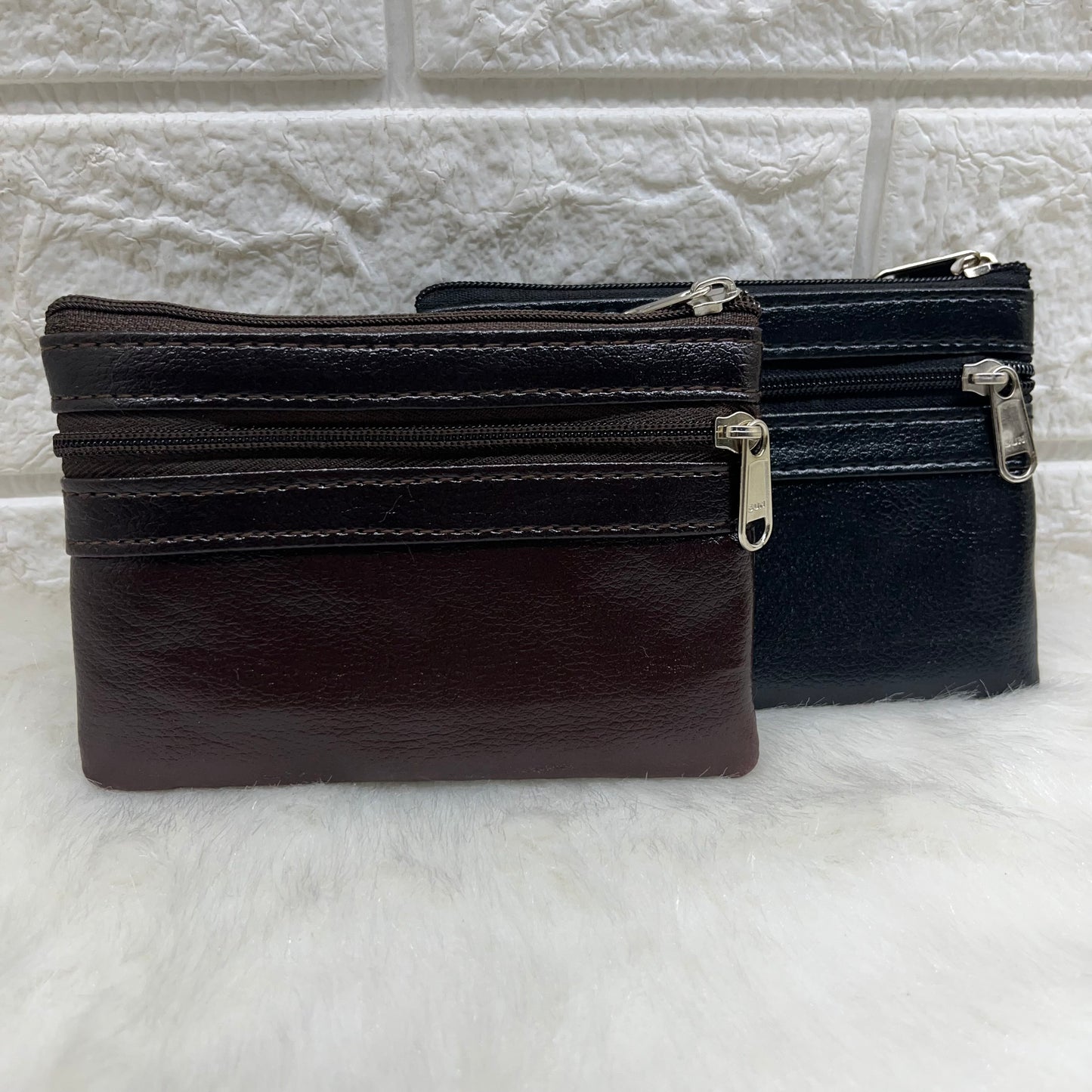 Coin Purse Artificial Leather Organiser Card Holder Pouch Case Wallets Blouse Purse for Women and Girls Pack of one