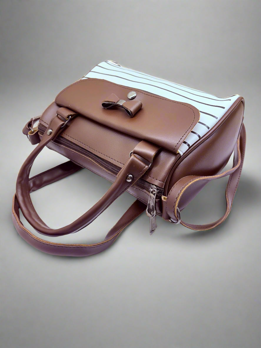 Women's Girls Quilted Cross Body Sling Bag with Height Adjustable Belt