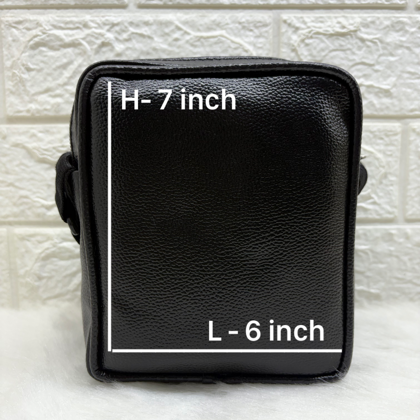 Men's and Women's Sling Bag | Crossbody Shoulder Bag for Travel & Office | Vegan Leather Bag with Adjustable Strap