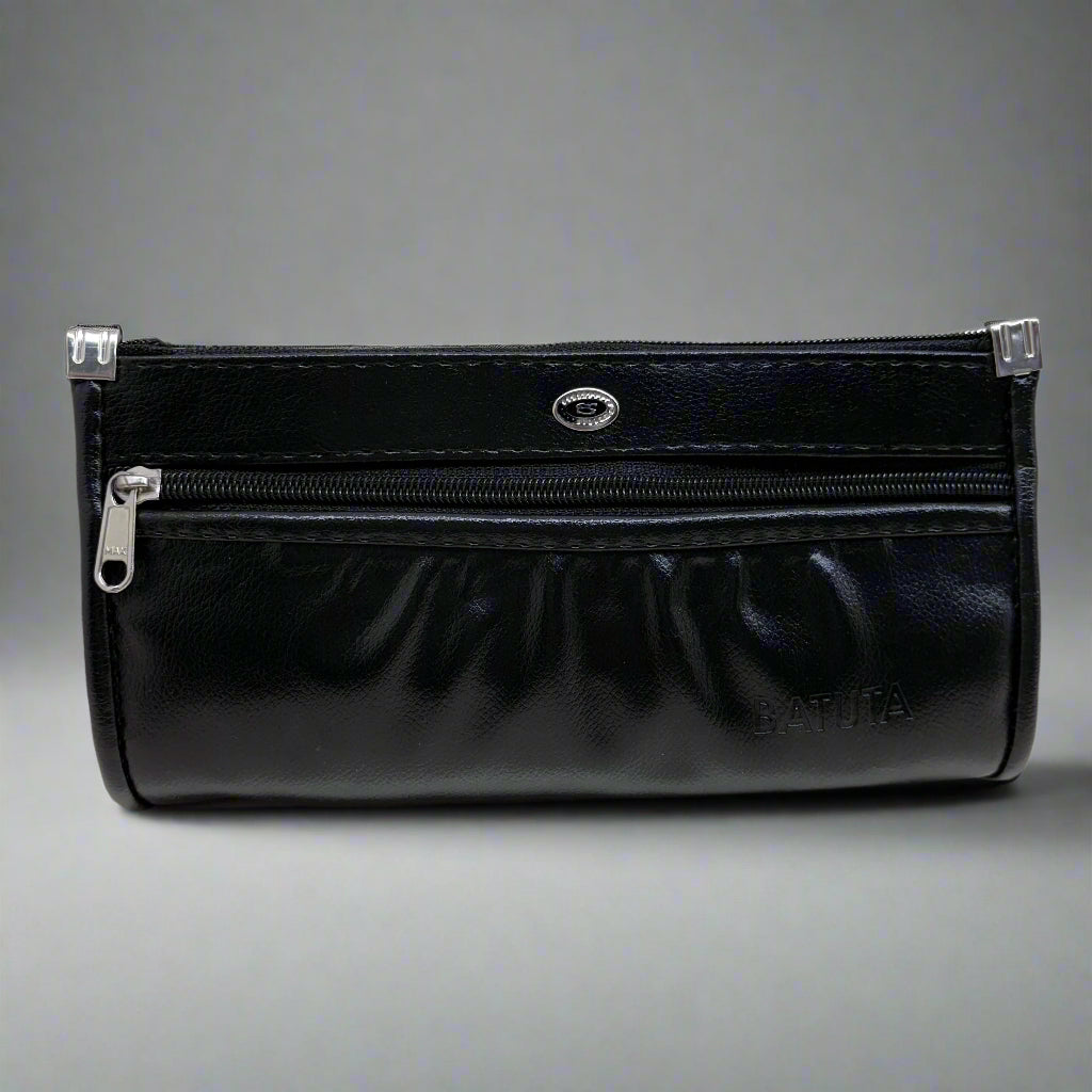 Multiple Pocket Artificial Leather Clutch for Women