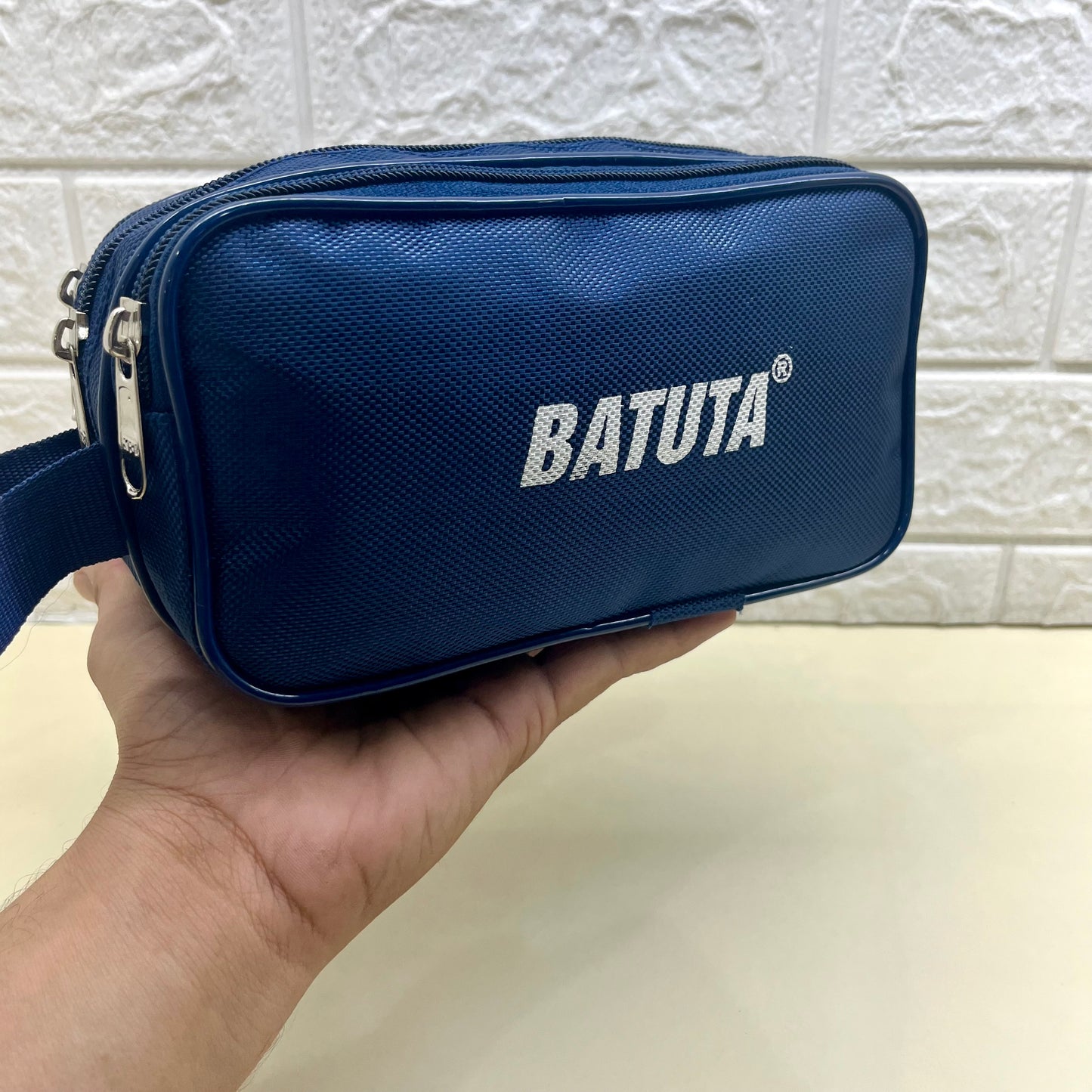 BATUTA HUB -Toiletry Bag for Men and Women Travel Pouch, Shaving Kit Bag for Home & Travel- 23 x 11x 10 cm, Zip Closer 2Main Compartment Ideal to Organize