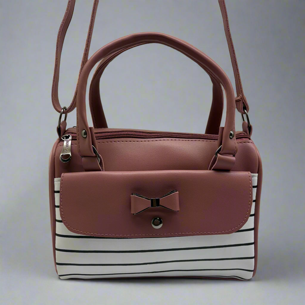 Women's Girls Quilted Cross Body Sling Bag with Height Adjustable Belt