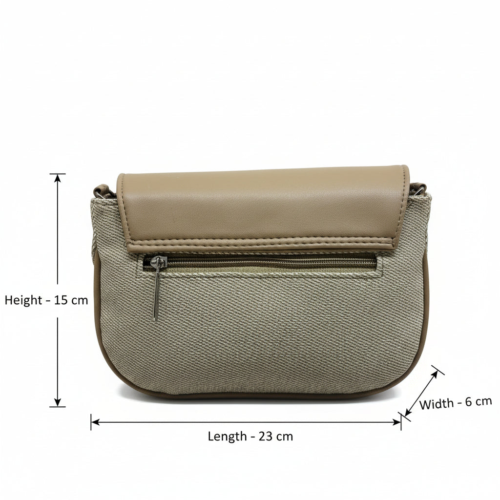 BATUTA HUB Women Crossbody Sling Bag | Premium PU Leather Side Bag for Girls & Ladies | Adjustable Strap | Multiple Zipper Pockets | Lightweight Daily Use Purse