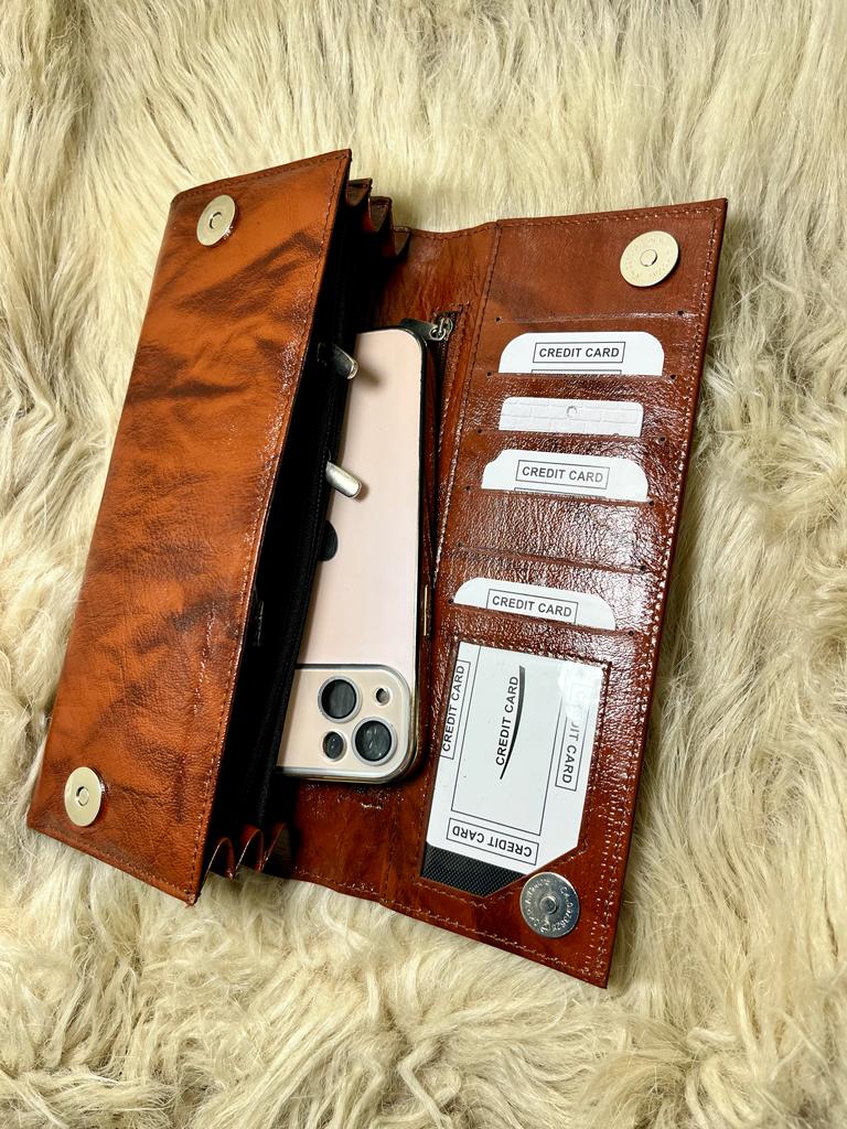 BATUTA - genuine leather purse wallet