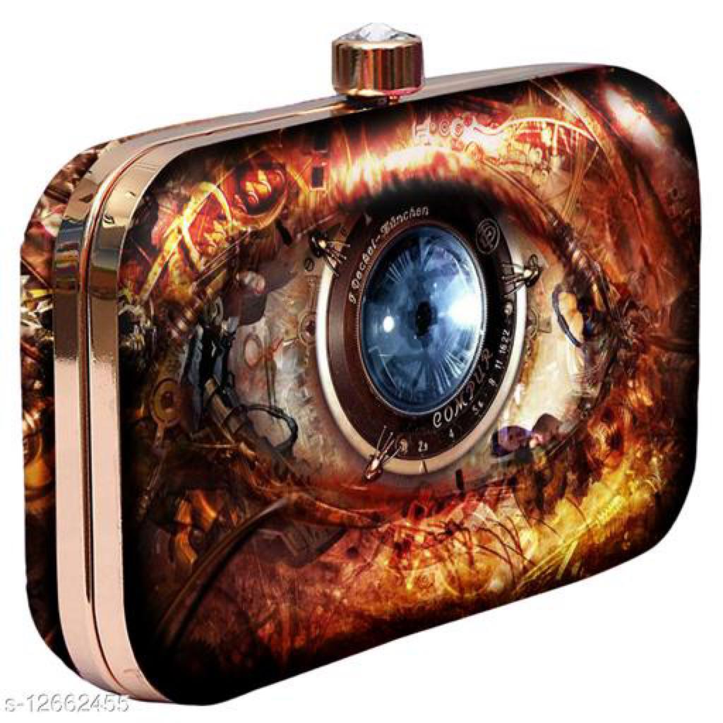 MaFs Trendy, Stylish & Vintage look Printed Clutch (CBAG0126)