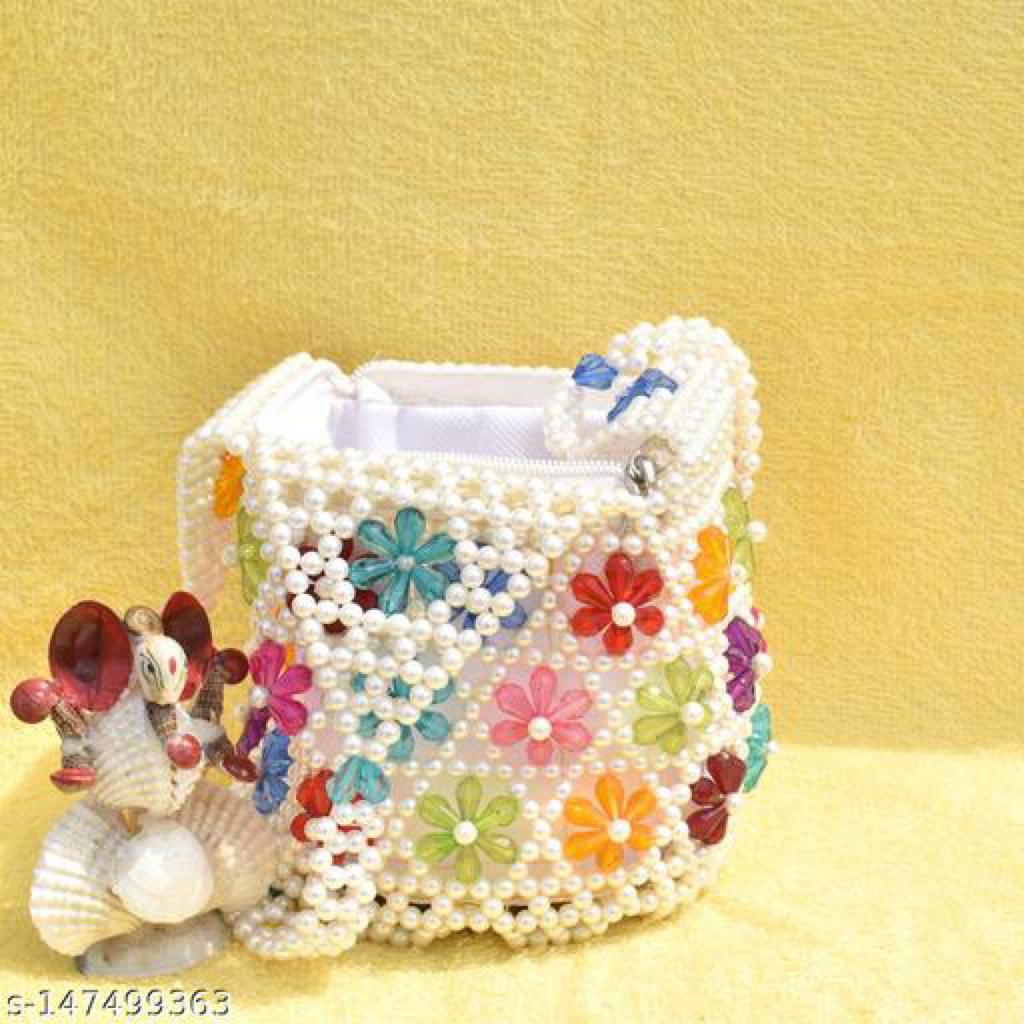 Stylish Multicolor Beads Handmade Batua Potli Bag Product Name: Stylish Multicolor Beads Handmade Batua Potli Bag