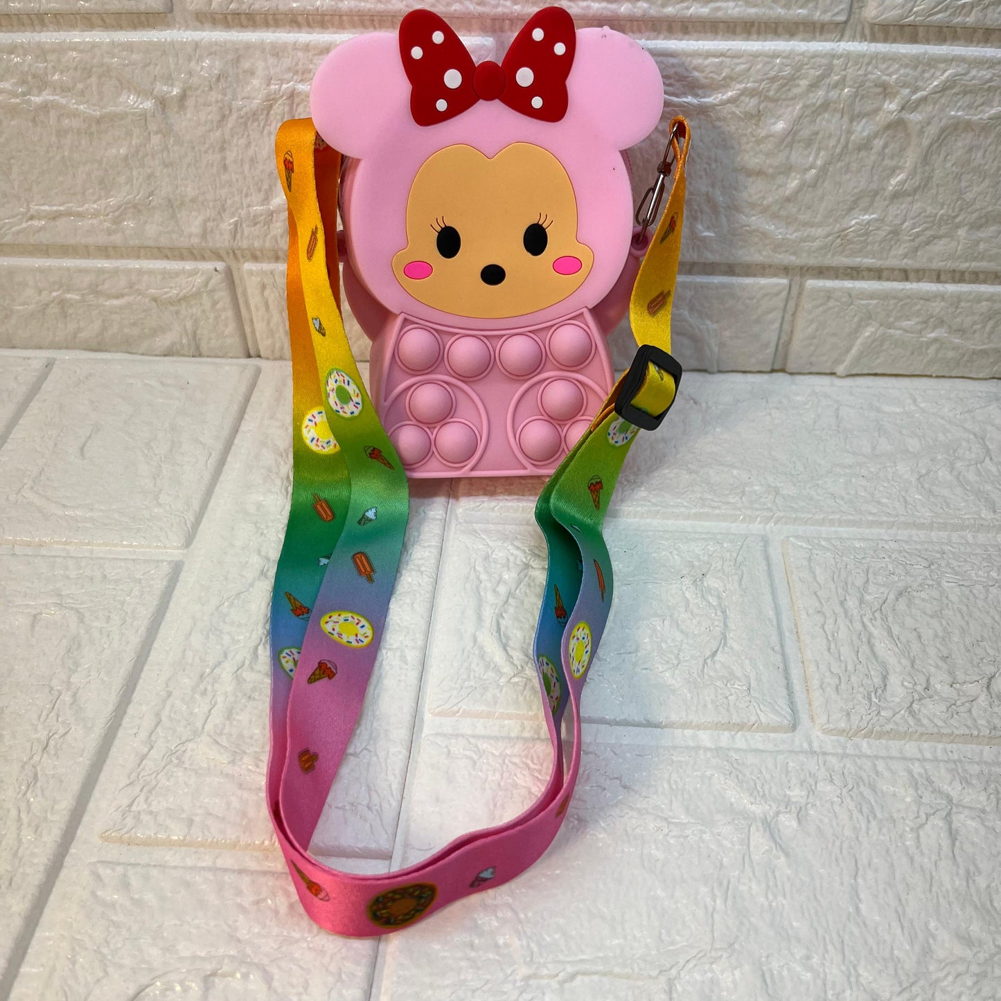 Kids Desig Stylish Multipurpose Unicorn Pencil Case Large Capacity Pop It toy Pouch Organizer for Girls Organizer for Women Unicorn Pink
