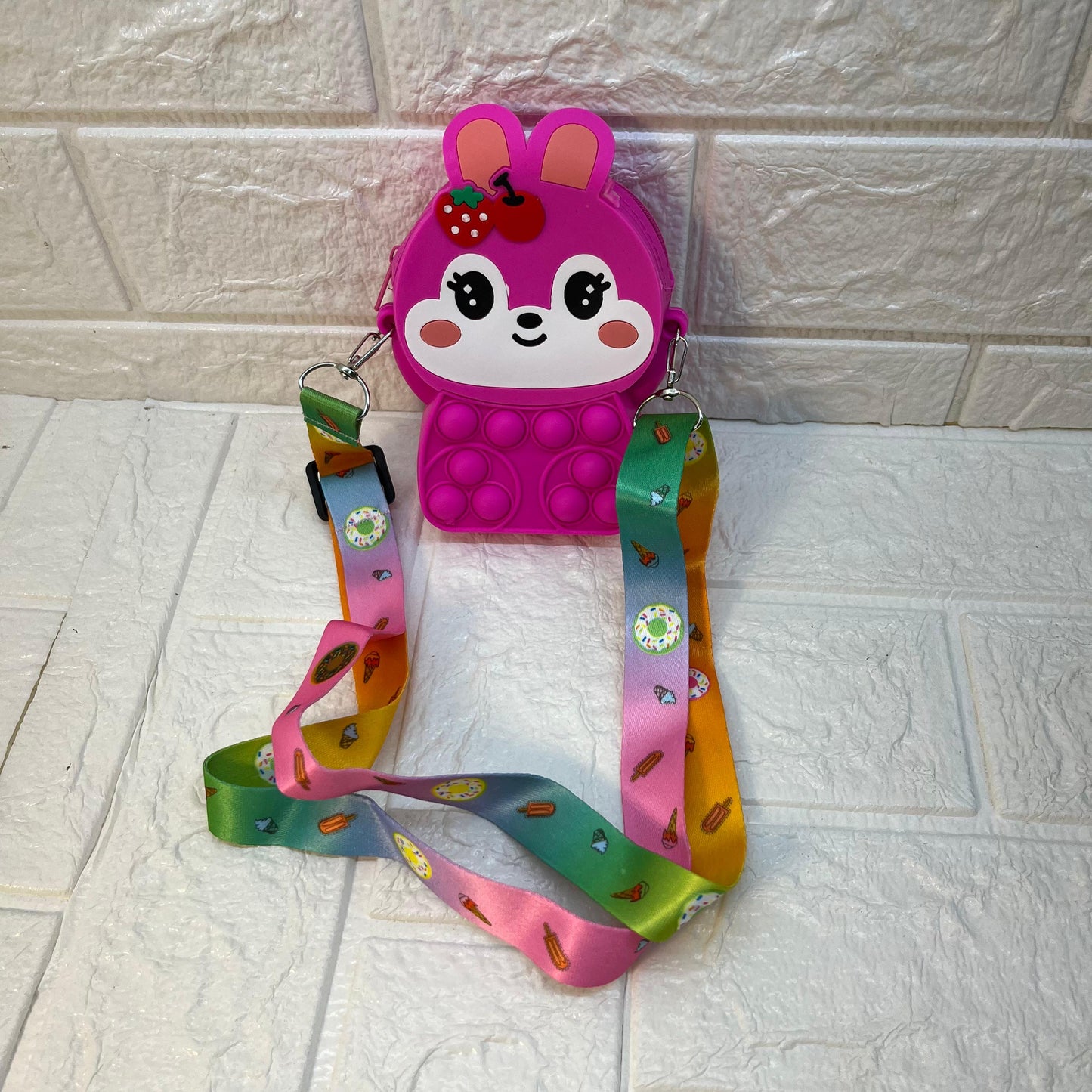 Kids Desig Stylish Multipurpose Unicorn Pencil Case Large Capacity Pop It toy Pouch Organizer for Girls Organizer for Women Unicorn Pink