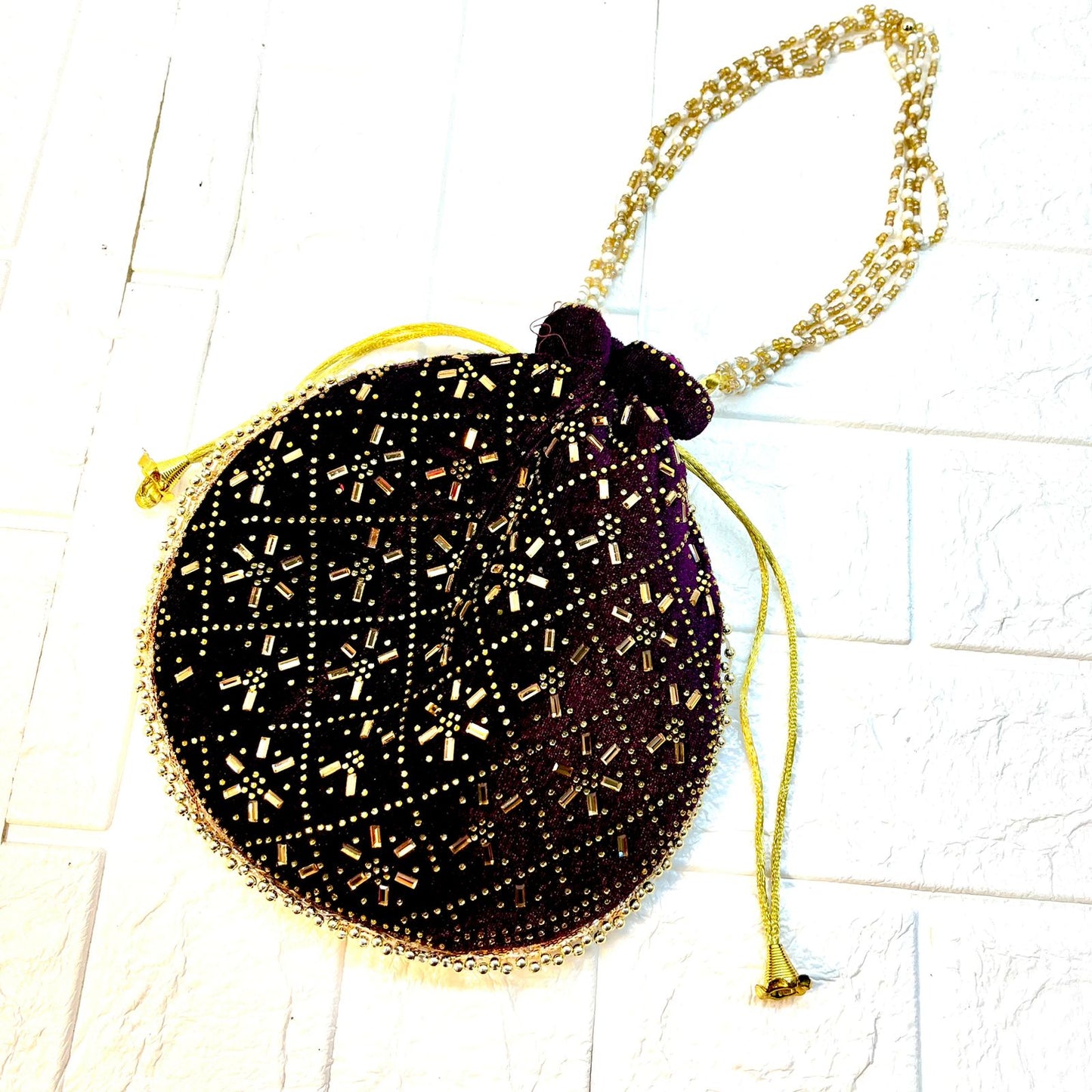 Velvet Potli Bag for Women & Girls | Potlis & Wristlets | Return Gifts | for women | handbag