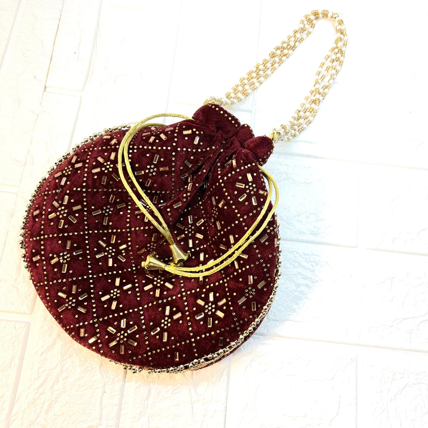 Velvet Potli Bag for Women & Girls | Potlis & Wristlets | Return Gifts | for women | handbag