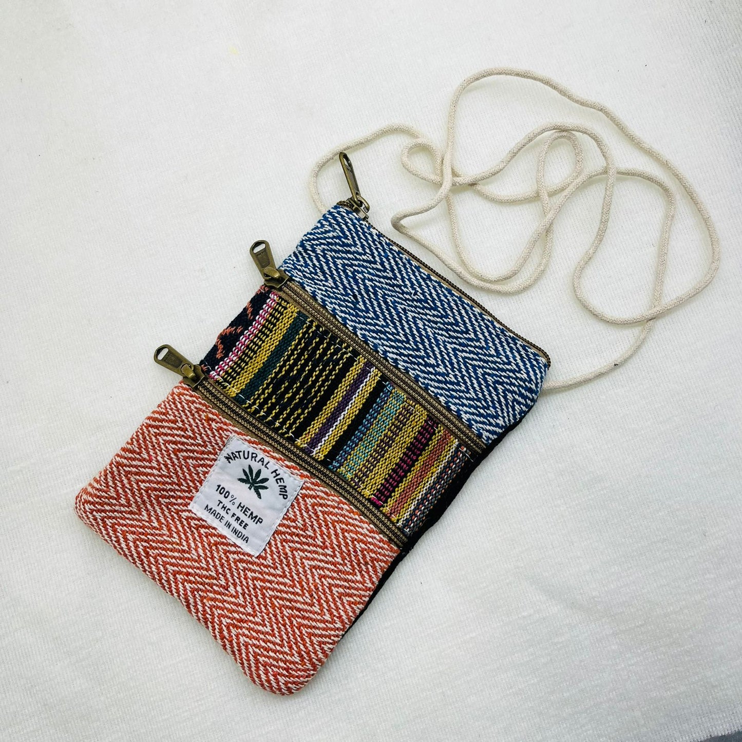 Handcrafted sling purse for women crossbody cell phone purse Thread work)