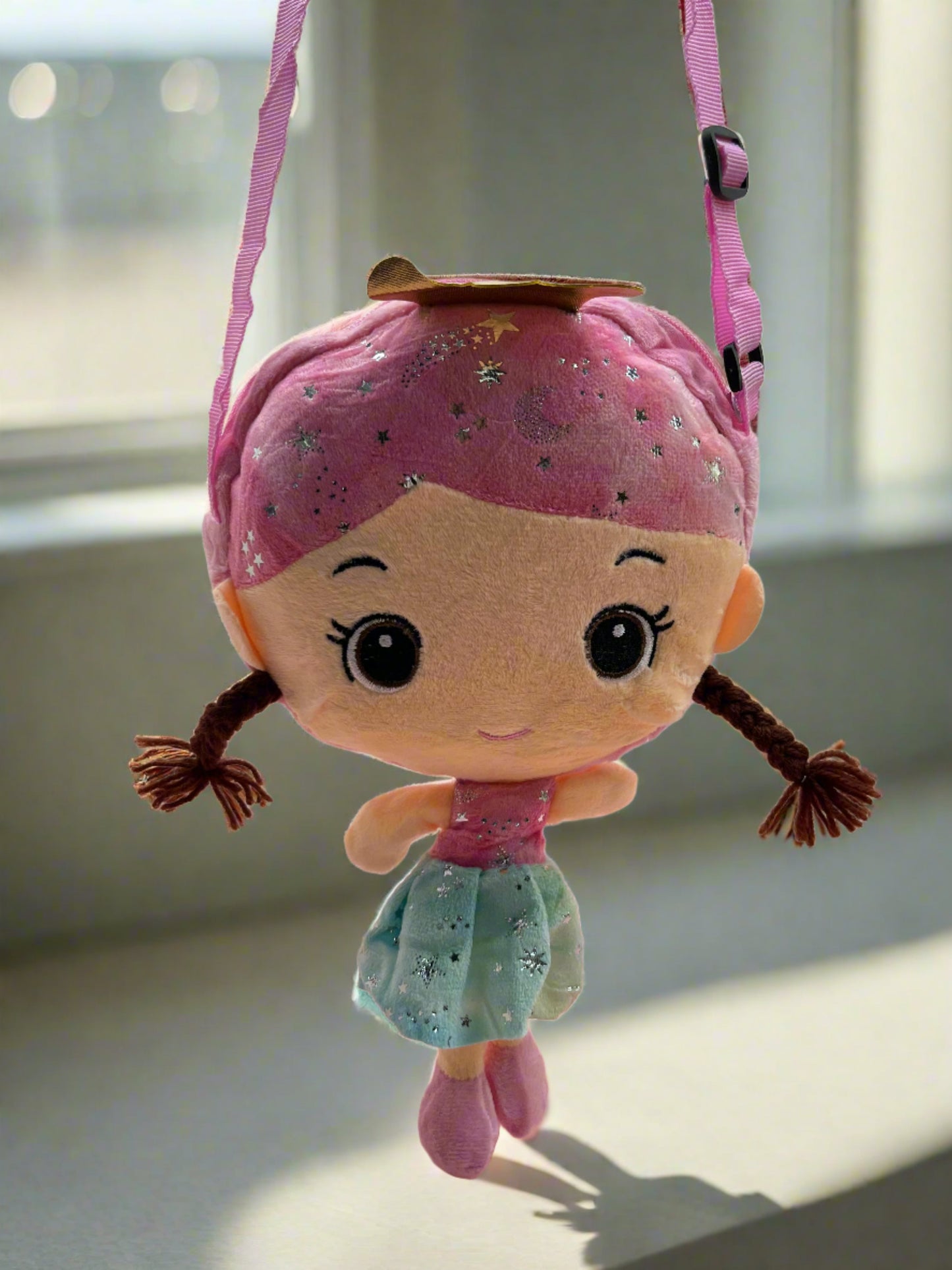 Doll Barbiee Snuggly plush cartoon bag cuddle up with whimsy Little girls' stylish bag be stylishly unique (