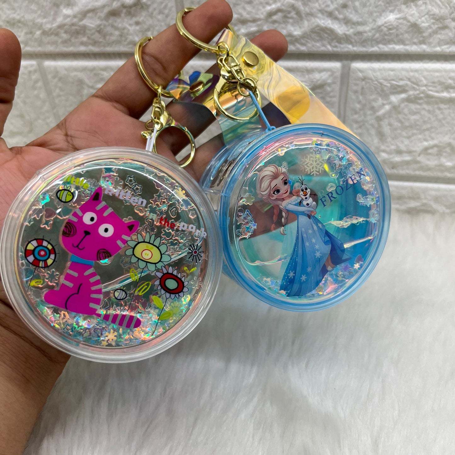 Girls Zipper Mini Purse Keychain Pouch Bag