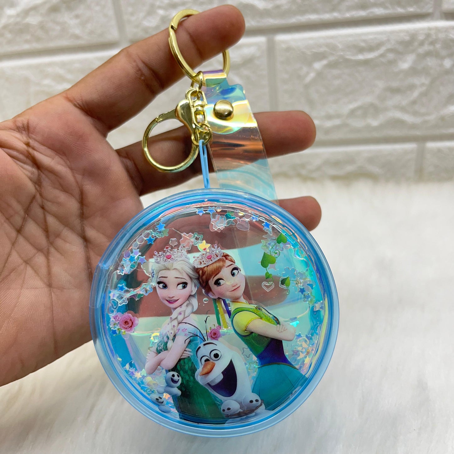 Girls Zipper Mini Purse Keychain Pouch Bag