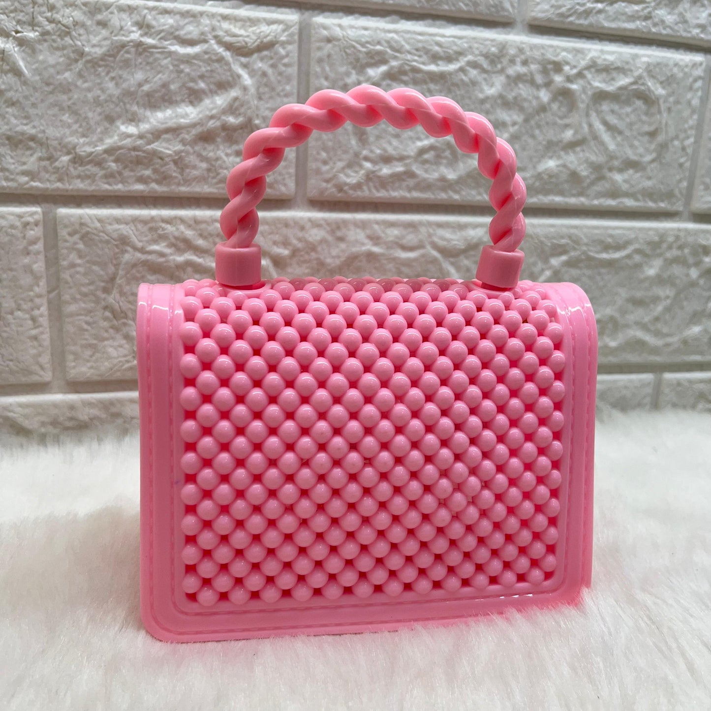 Mini Sling Bag for Girls and Kids Stylish Sling Bag Pearl Design Purse