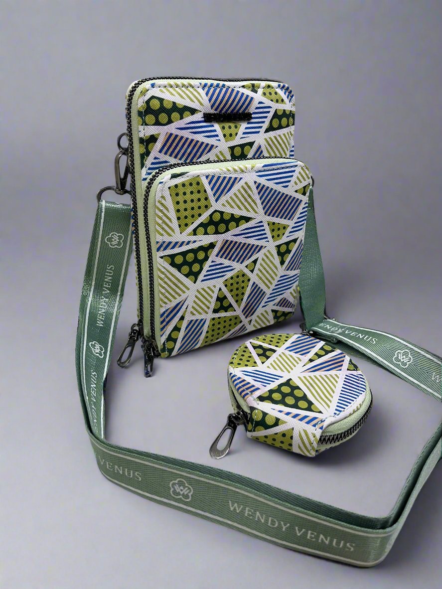 Girls Women's Mobile Cell Phone Holder Pocket Wallet Hand Purse Clutch Crossbody Sling Bag