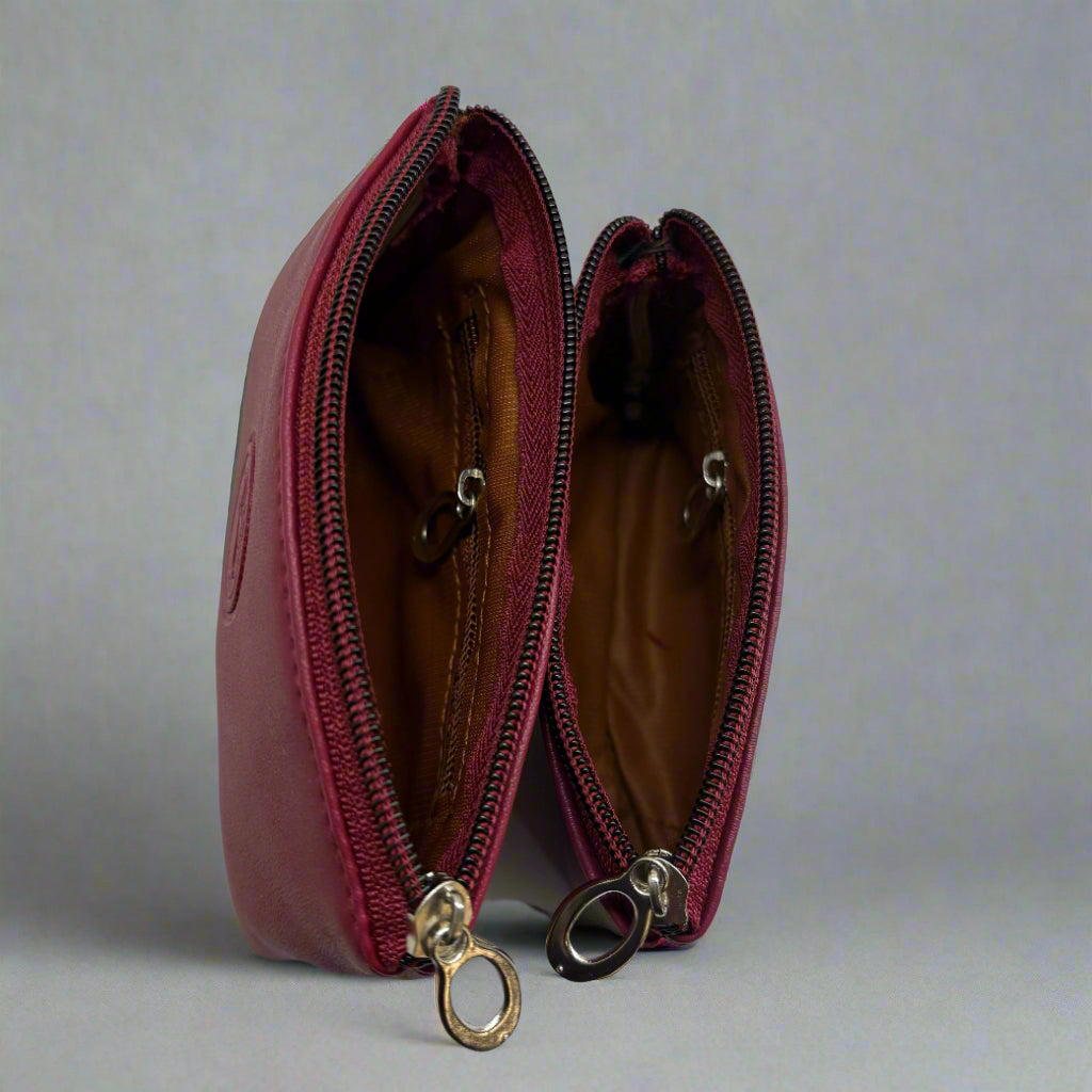 BATUTA Cute Small Mini Wallet Holder Zip Coin Purse