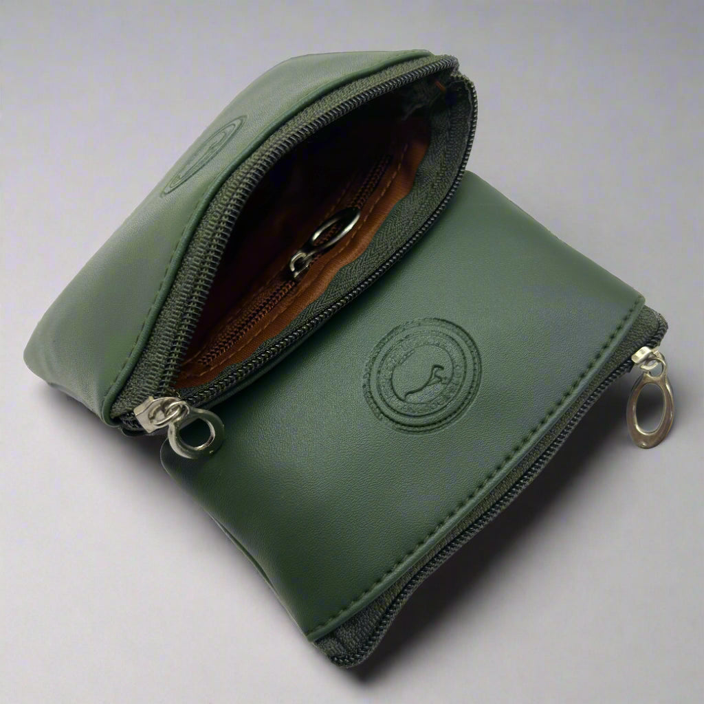 BATUTA Cute Small Mini Wallet Holder Zip Coin Purse