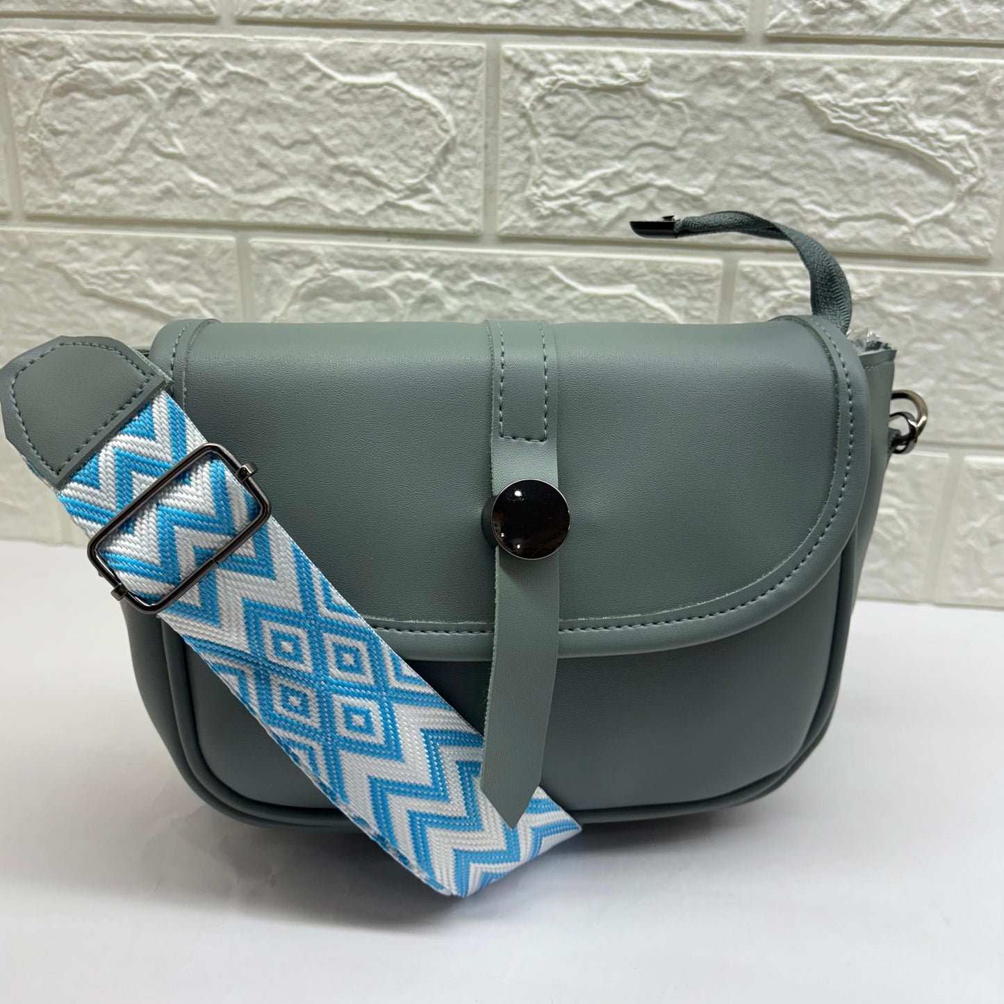 BATUTA Women's Girls Cross Body Sling Bag with Printed Belt