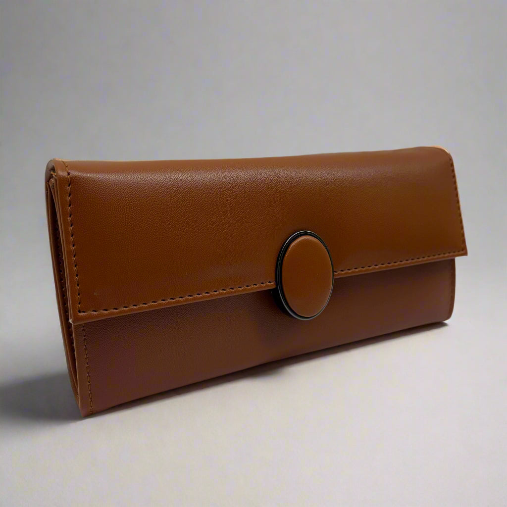 BATUTA Faux Leather Women's Wallet Hand Clutch | Phone Pocket | 4 Card Pockets