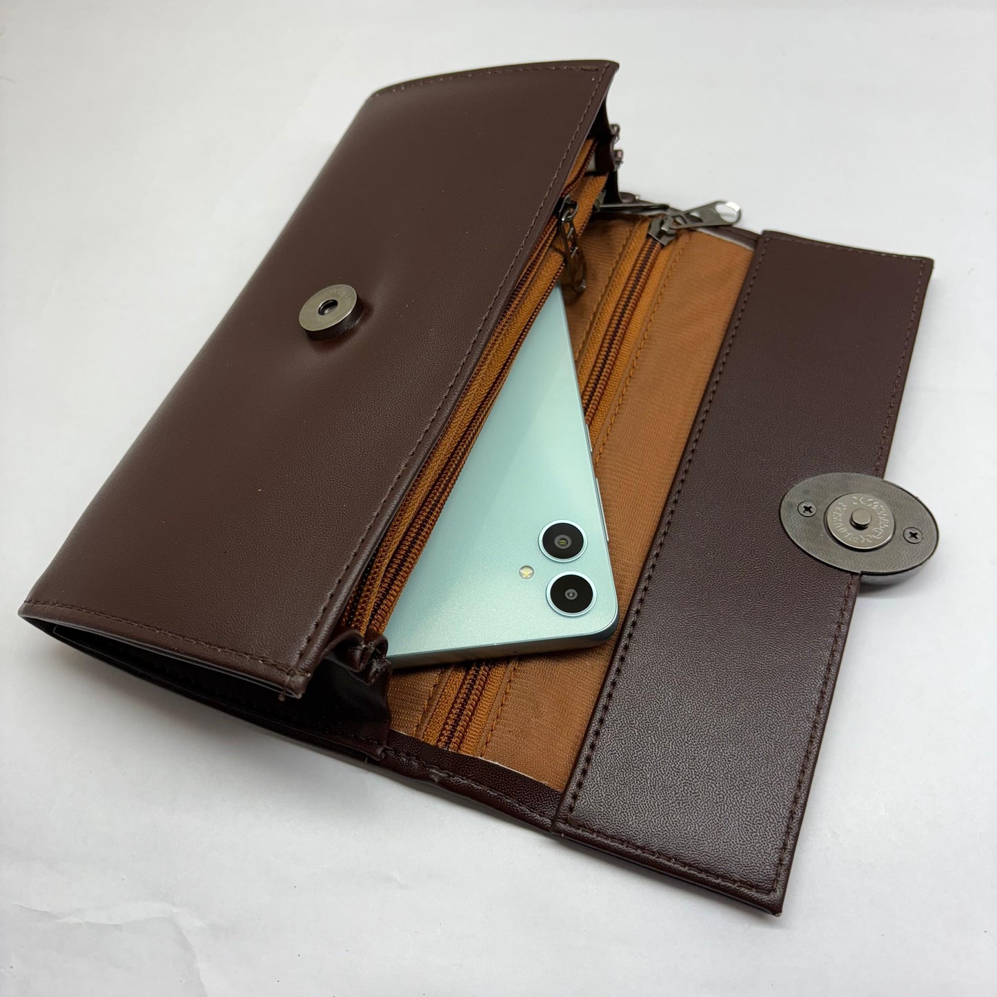 BATUTA Faux Leather Women's Wallet Hand Clutch | Phone Pocket | 4 Card Pockets