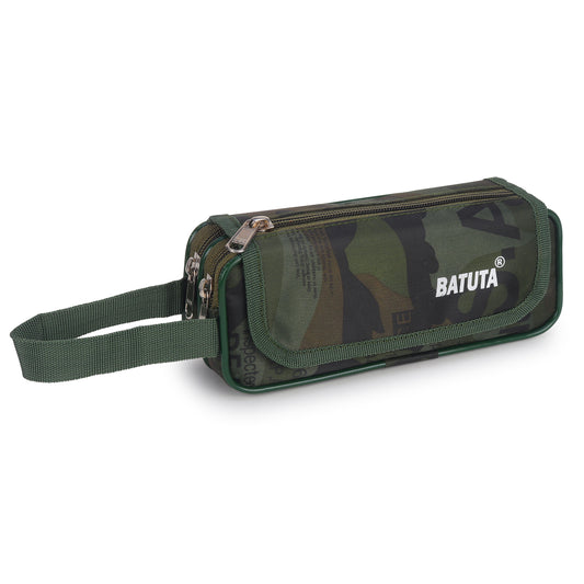 BATUTA - Multi-Purpose Pouch for Stationary Items – Zipper Pouch Stationary Case Pen, Pencil, Cosmetics Pouch