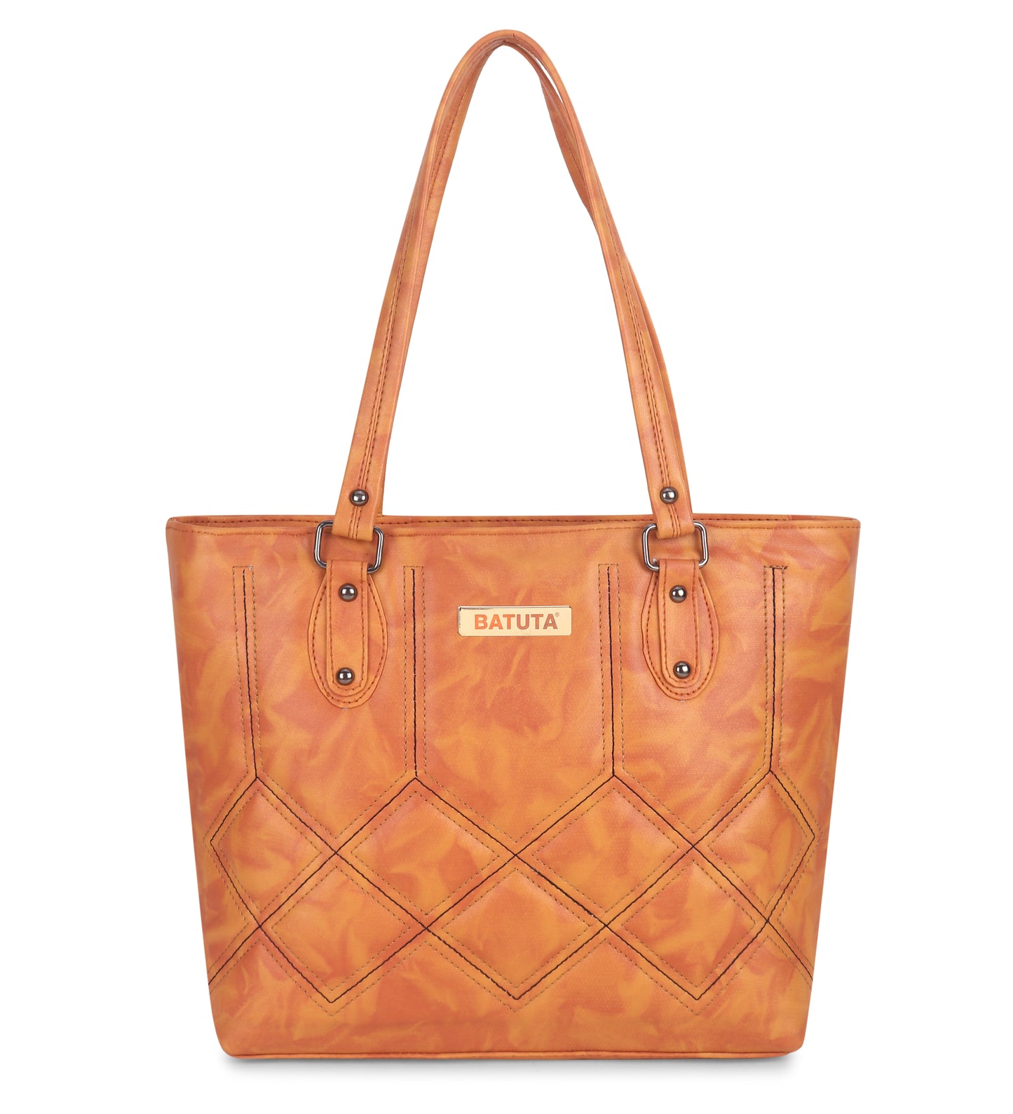 BATUTA Large Hobo Shoulder Bag, Multi-Compartment Ladies Handbag, Office and College Tote,