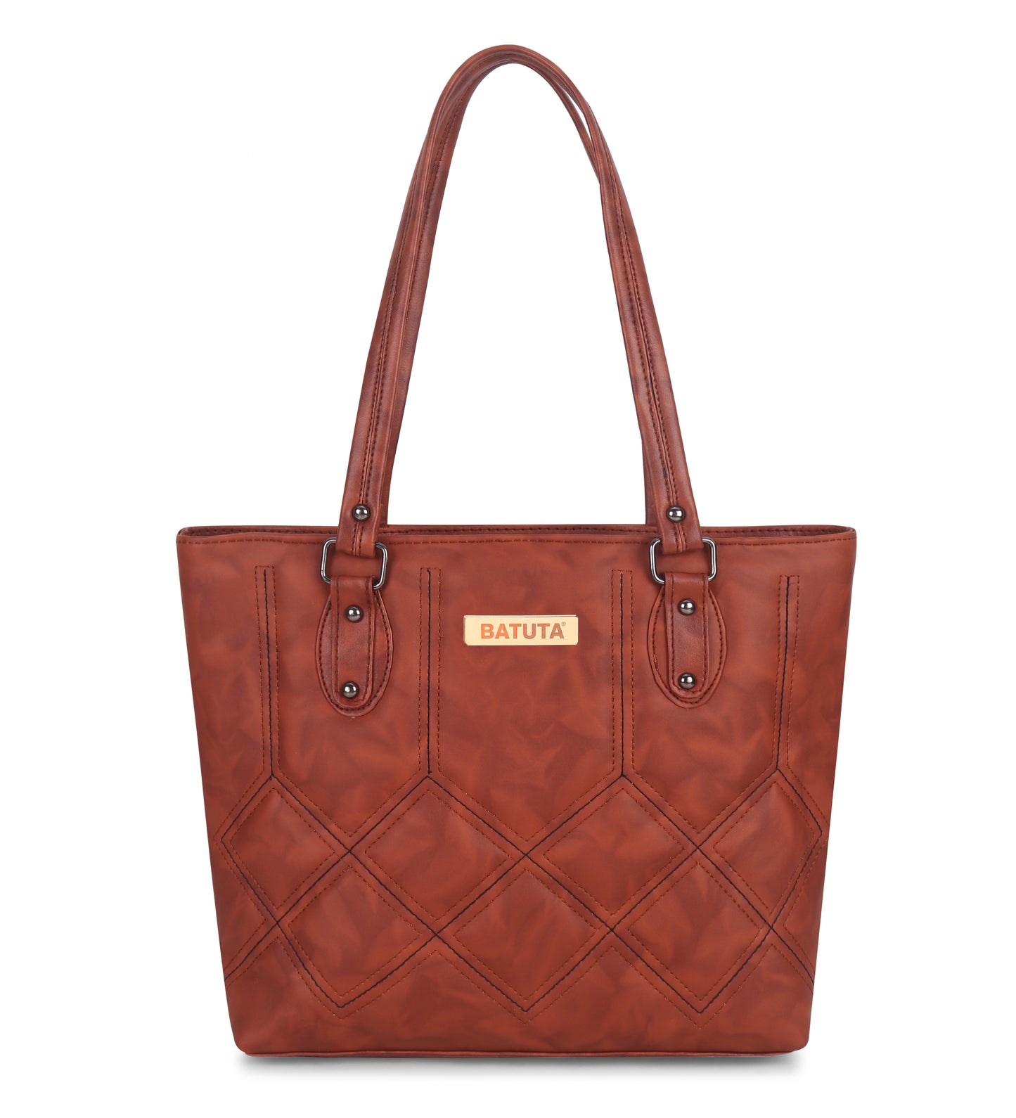 BATUTA Large Hobo Shoulder Bag, Multi-Compartment Ladies Handbag, Office and College Tote,