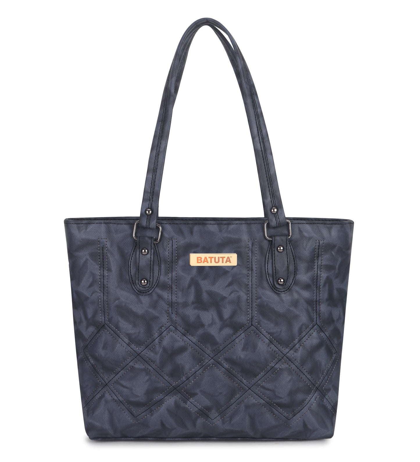 BATUTA Large Hobo Shoulder Bag, Multi-Compartment Ladies Handbag, Office and College Tote,