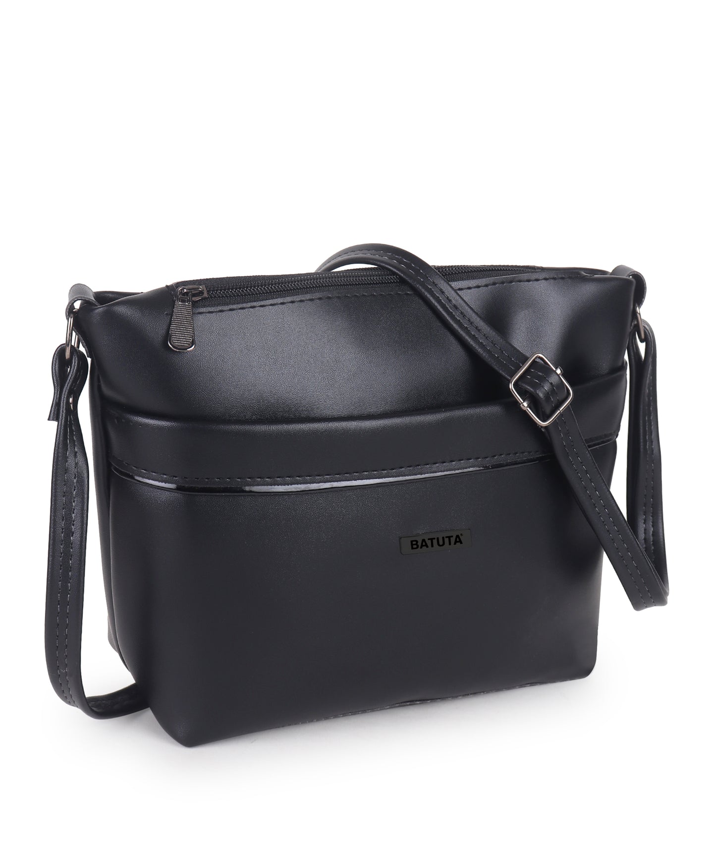 BATUTA Women's Crossbody Sling Bag, Leather, Casual Shoulder Purse