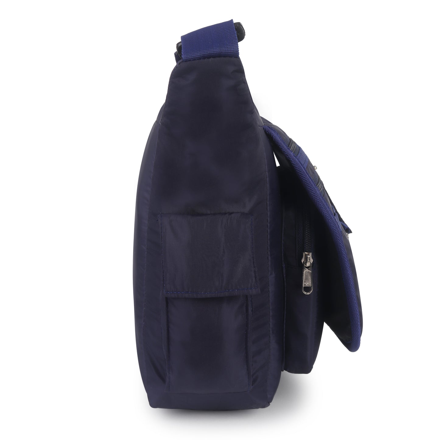 Cross body Sling Bag, Black, Multiple Pockets, Adjustable Shoulder Strap