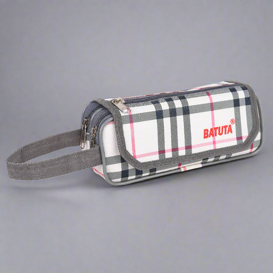 BATUTA - Multi-Purpose Pouch for Stationary Items – Zipper Pouch Stationary Case Pen, Pencil, Cosmetics Pouch