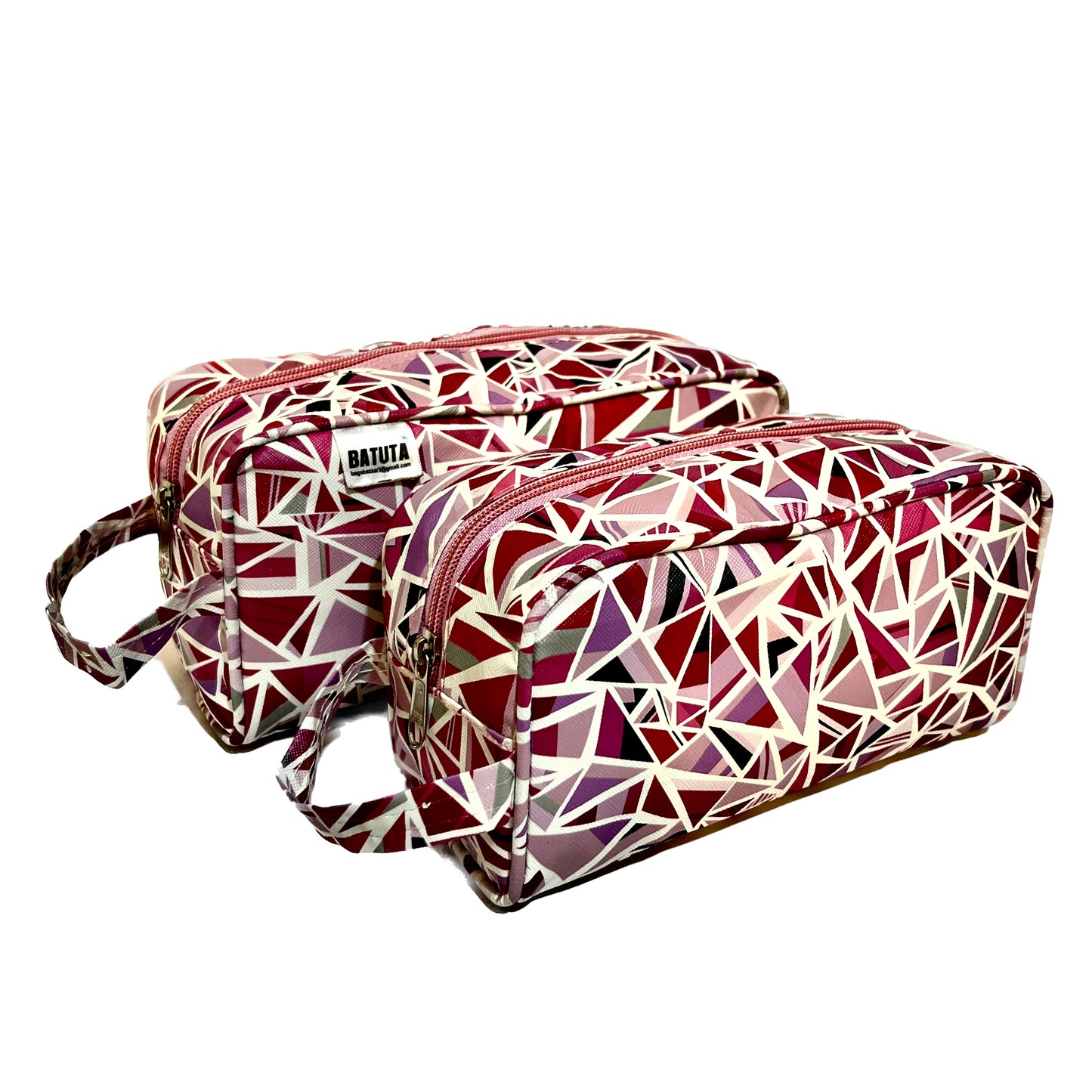 BATUTA - Women Makeup Bag, Cosmetic Storage Boxes, Jewelry Organizer, Toiletry Pouch Travel Toiletry Kit .