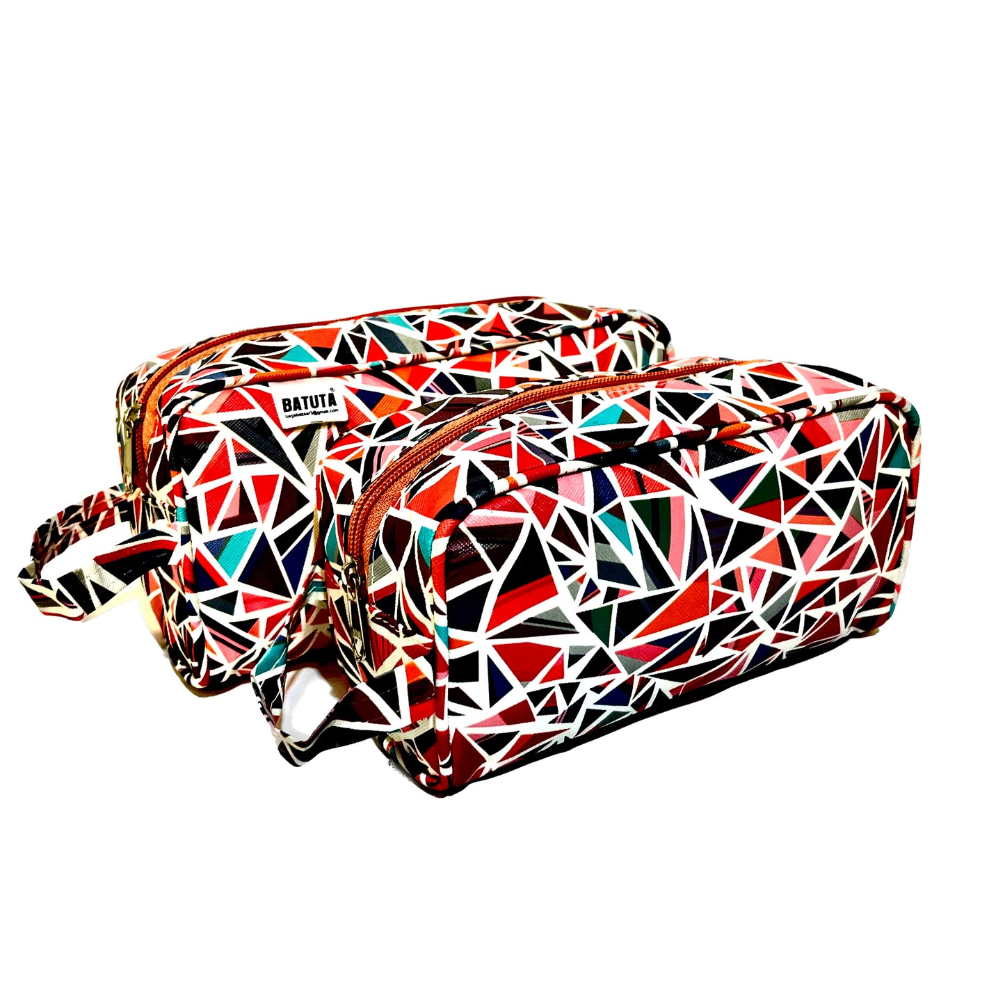 BATUTA - Women Makeup Bag, Cosmetic Storage Boxes, Jewelry Organizer, Toiletry Pouch Travel Toiletry Kit .