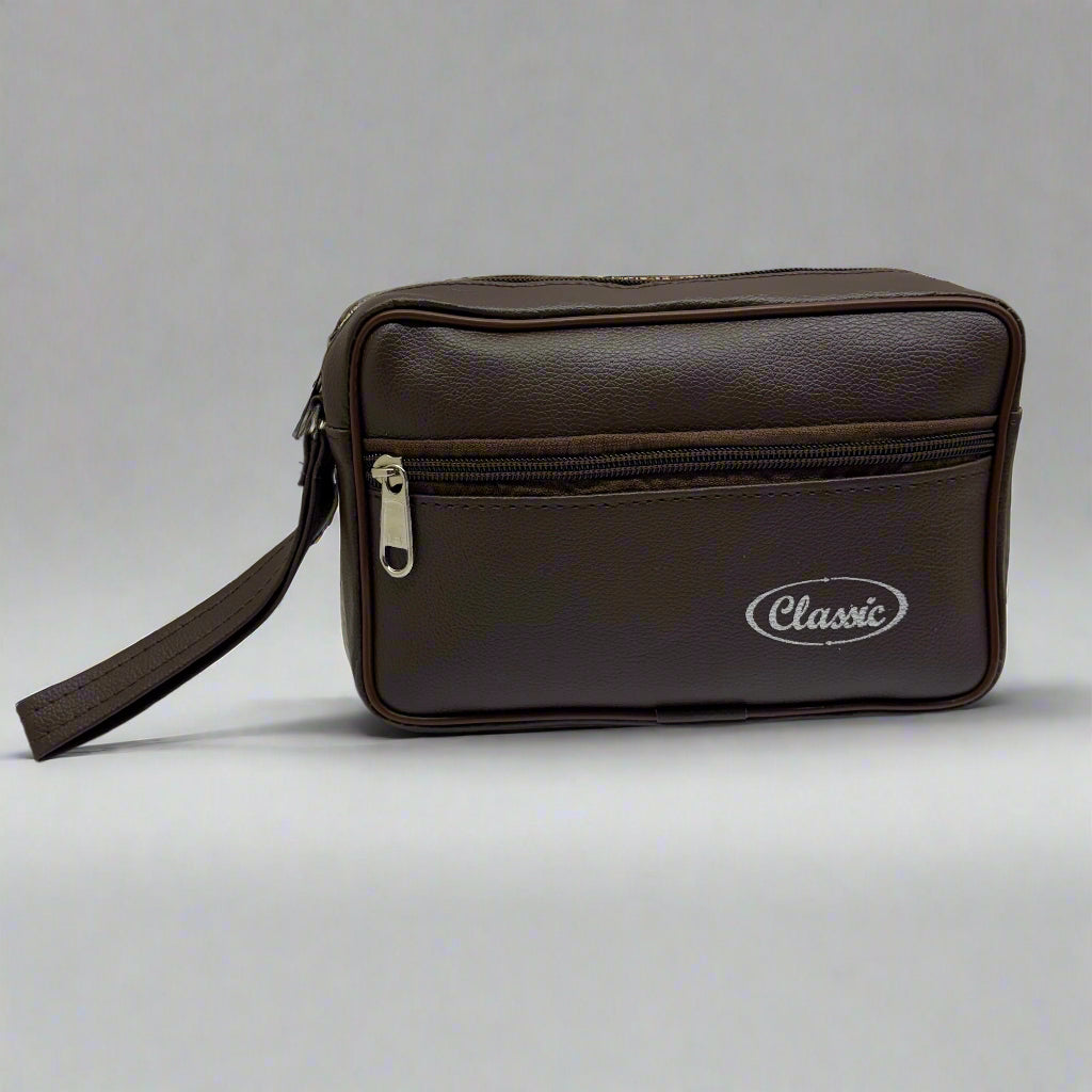 Toiletry Bag for Men & Women, Travel Pouch for Toiletries Shaving Kit & Cosmetics, Pouch for Travel Accessories, Organizer Travel Pouch