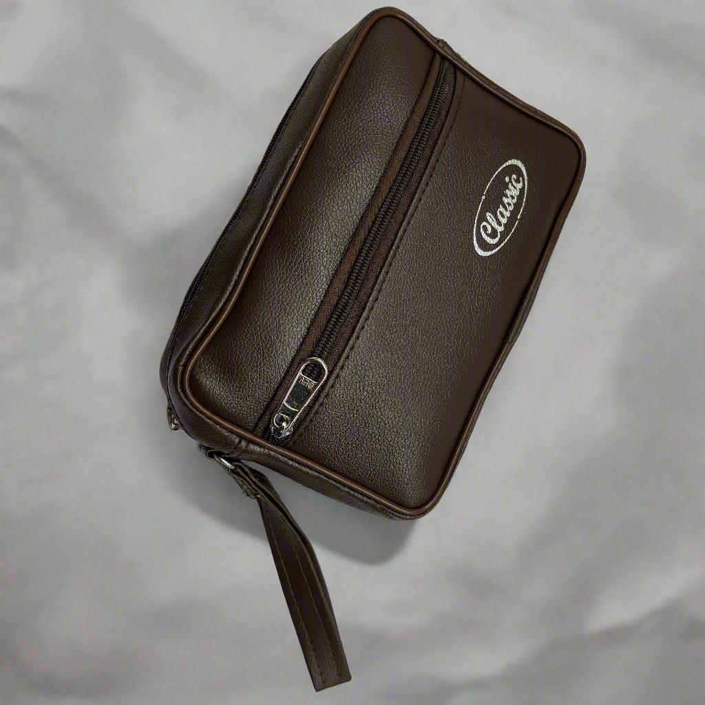Toiletry Bag for Men & Women, Travel Pouch for Toiletries Shaving Kit & Cosmetics, Pouch for Travel Accessories, Organizer Travel Pouch