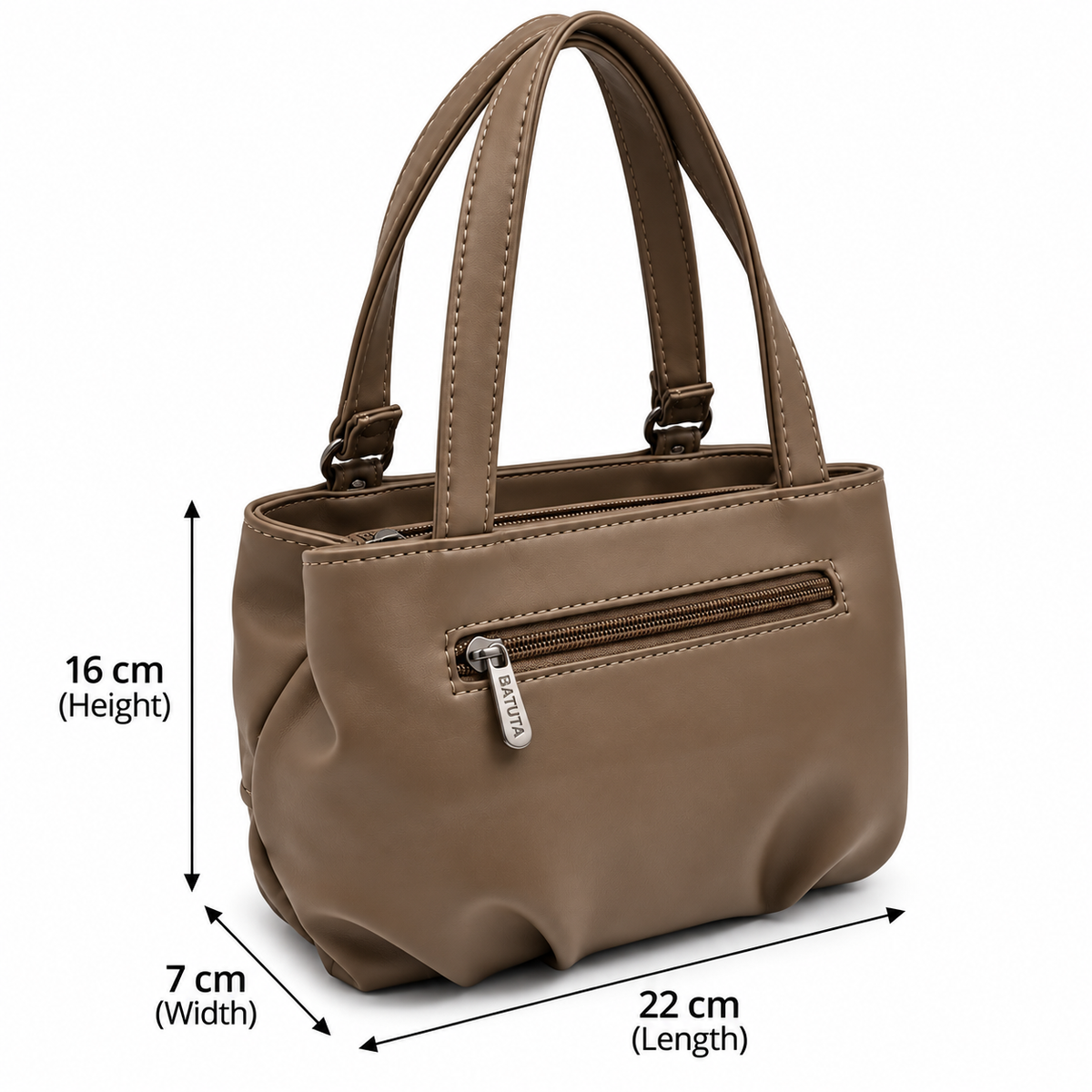 BATUTA Women’s Stylish Handbag | Premium PU Leather Tote Bag | Elegant Shoulder Carry Bag for Women