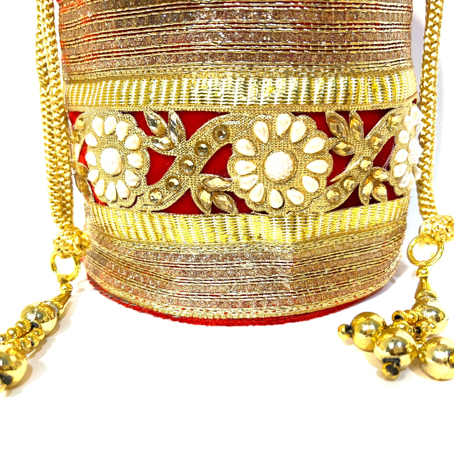 BATUTA- Potli Bags for Women Evening Bag Clutch Ethnic Bride Purse with Drawstring
