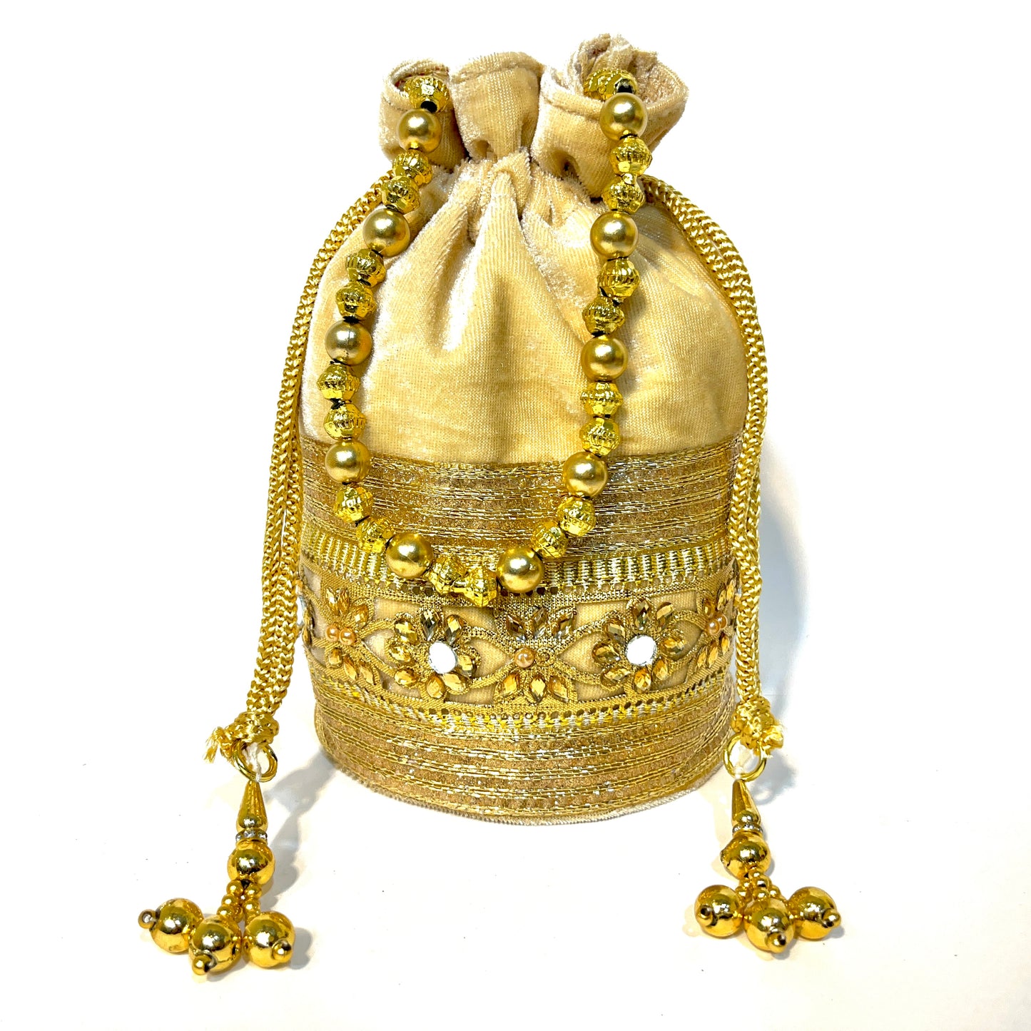 BATUTA- Potli Bags for Women Evening Bag Clutch Ethnic Bride Purse with Drawstring